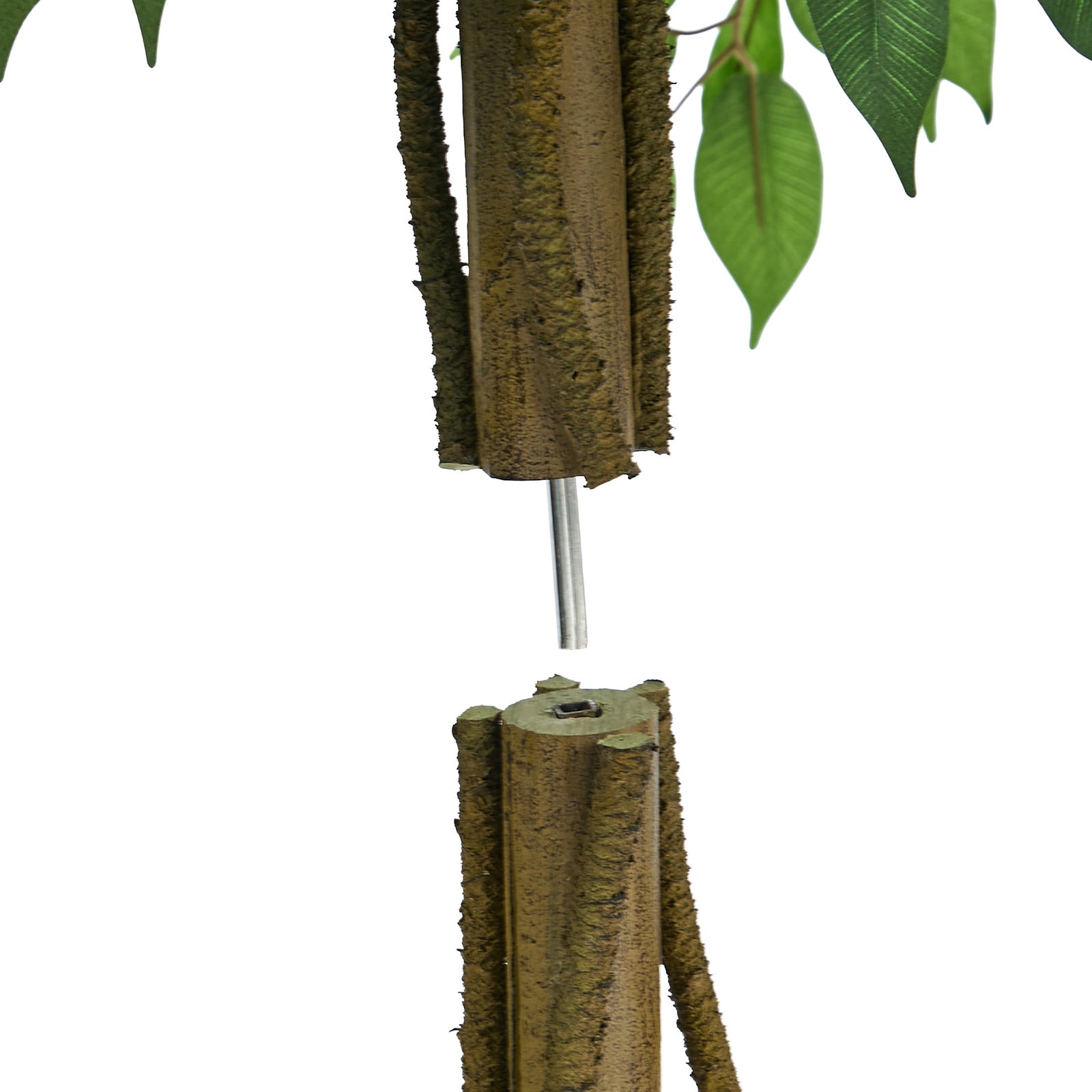 Livsip 2 Pack Artificial Ficus Tree 180cm Realistic Potted Faux Plant Home Decor