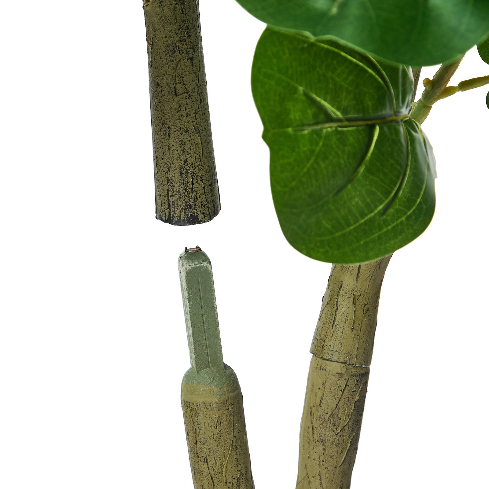 Livsip 2 Pack Artificial Fiddle Leaf Fig Tree 150cm Potted Faux Plant Home Decor