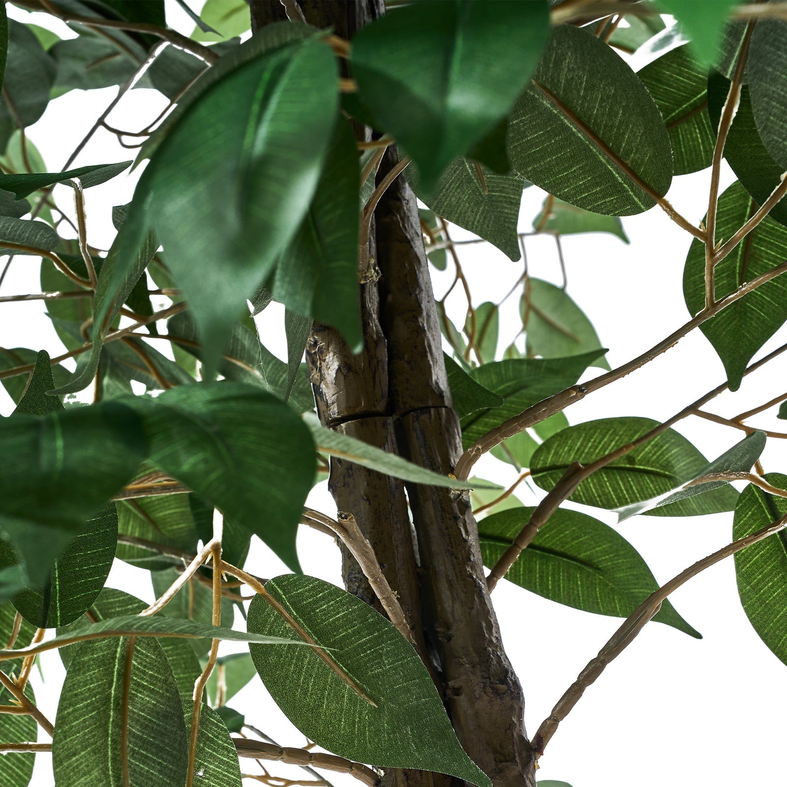 Livsip 2 Pack 150cm Artificial Ficus Tree Faux Potted Plants Home Garden Decor - Sunyee