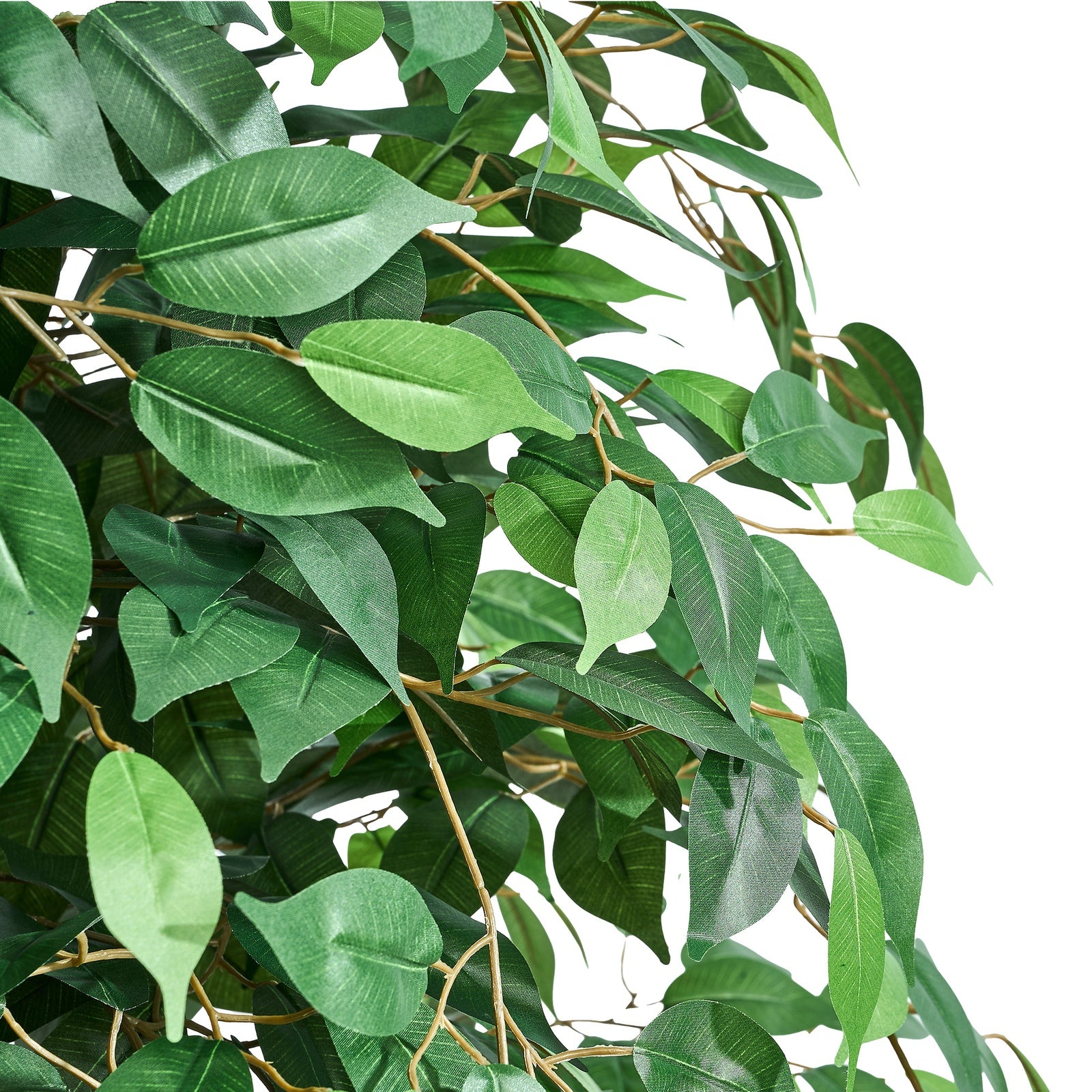 Livsip 2 Pack 150cm Artificial Ficus Tree Faux Potted Plants Home Garden Decor - Sunyee