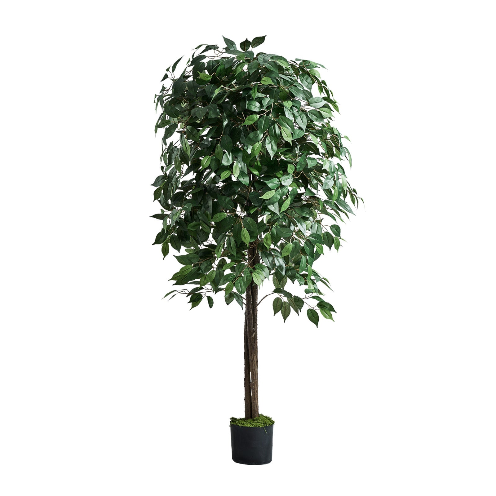 Livsip 150cm Artificial Ficus Tree Lifelike Faux Potted Plants Home Garden Decor - Sunyee