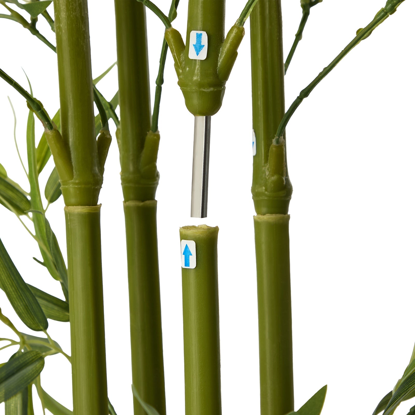 Livsip 2 Pack Artificial Bamboo Tree 150cm Potted Faux Plant Outdoor Home Decor