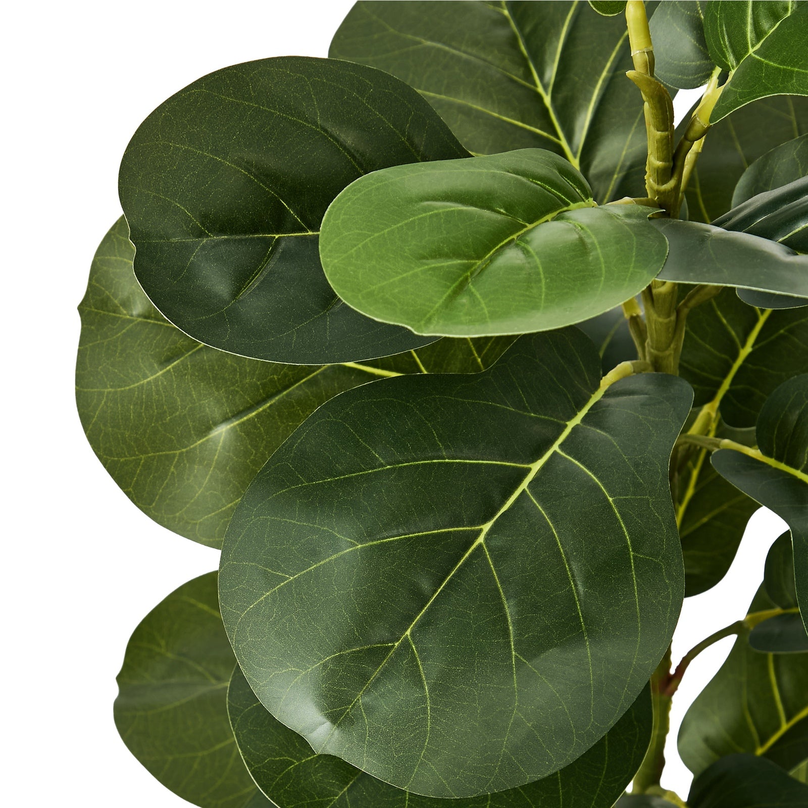 Livsip 2 Pack 90cm Artificial Fiddle Leaf Fig Tree Potted Faux Plant Home Decor
