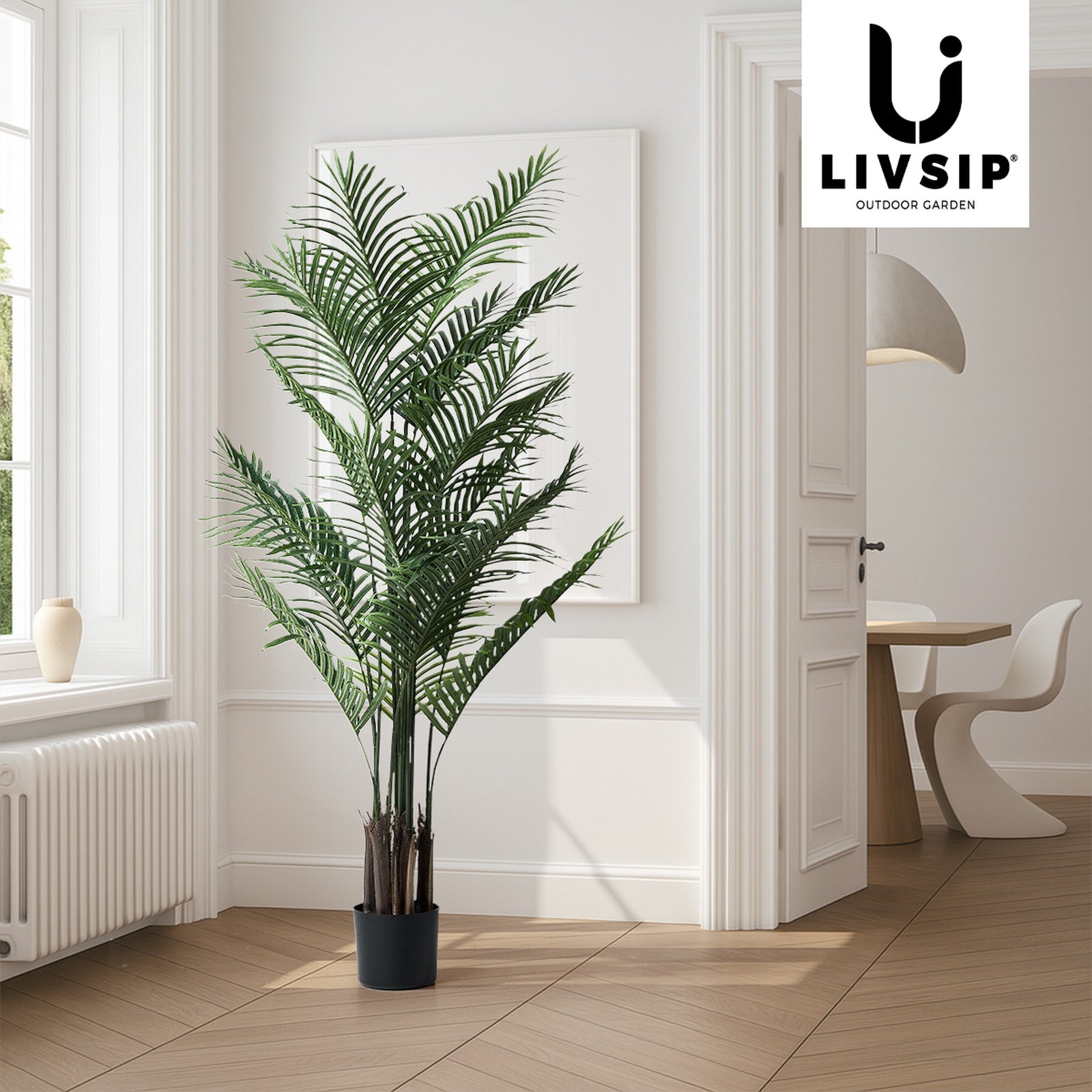 Livsip 150-210cm Artificial Potted Plants Lifelike Fake Tree Home Garden Decor - Sunyee