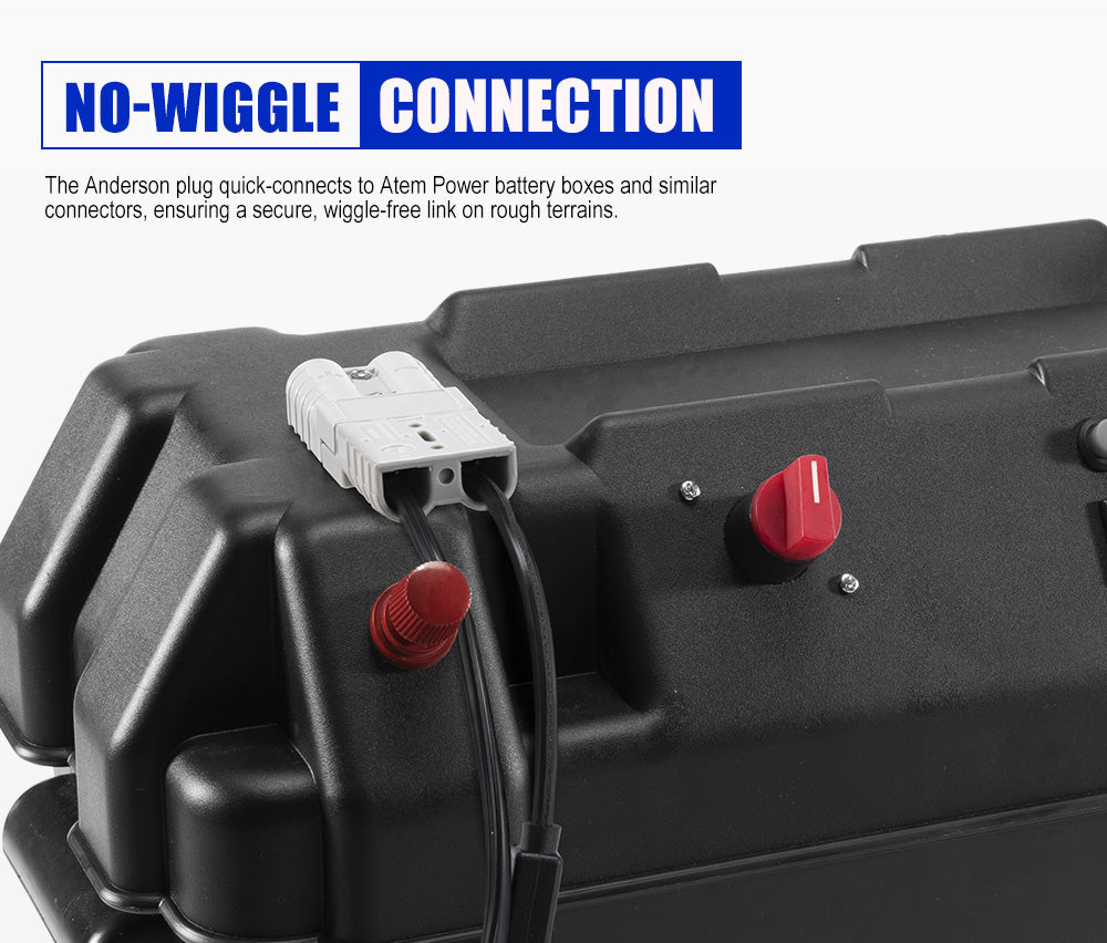 Atem Power 12V Fridge Cable C11 Connector to Anderson Style Plug 1.8M Cable Lead - Sunyee