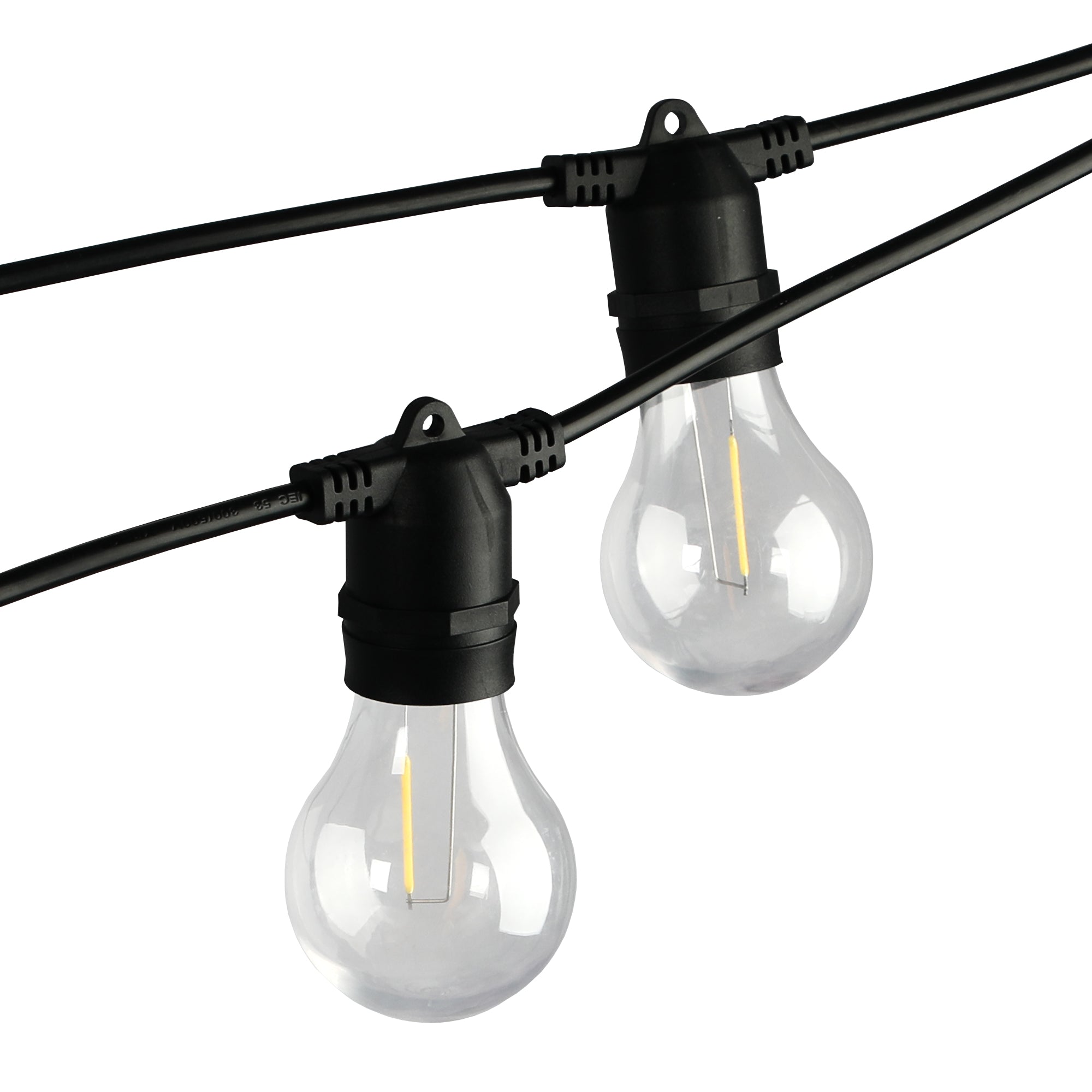 Mazam 50M Festoon String Lights LED Christmas Waterproof Wedding Party Outdoor - Sunyee
