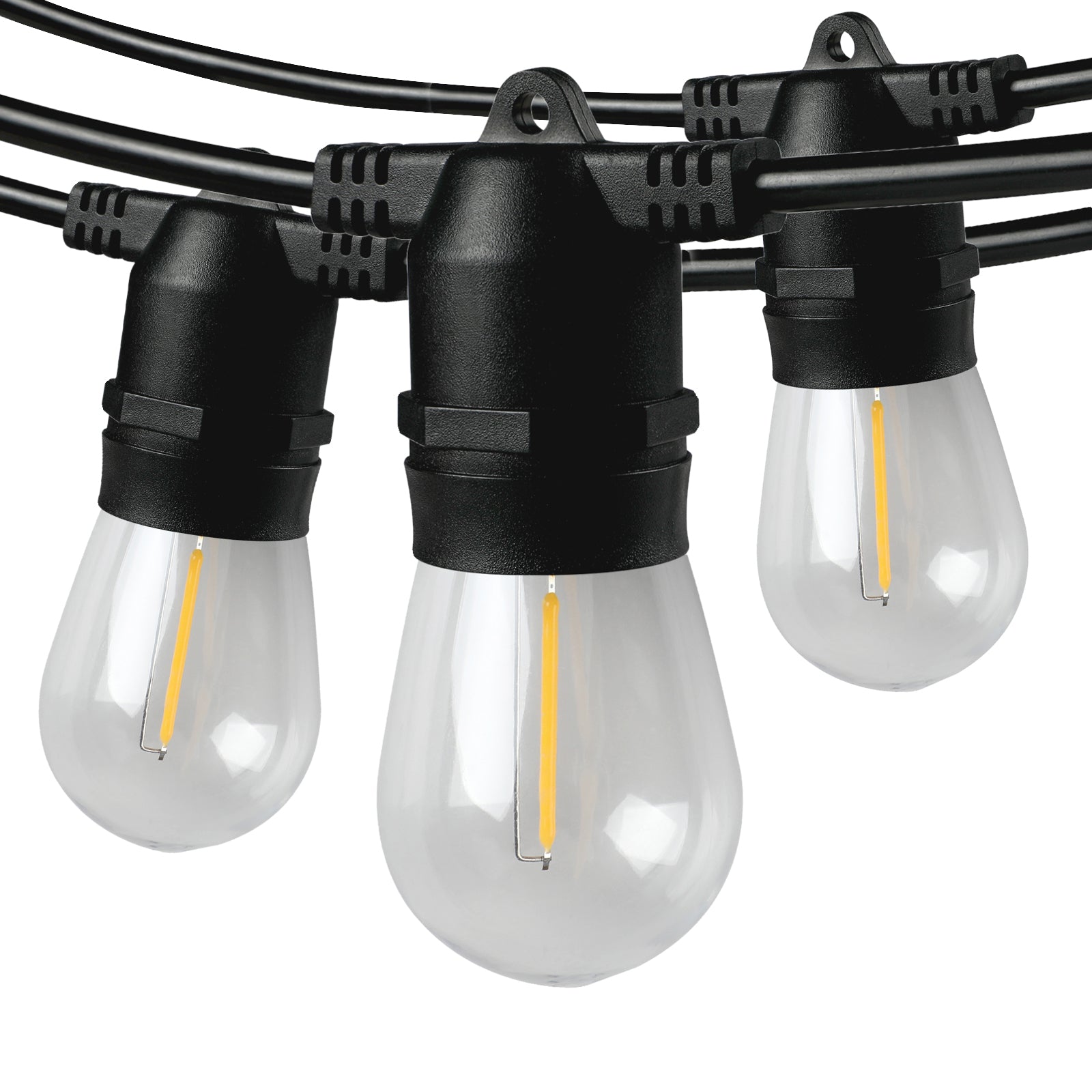 Mazam 50M LED Festoon Lights String Light Waterproof Wedding Party Outdoor - Sunyee