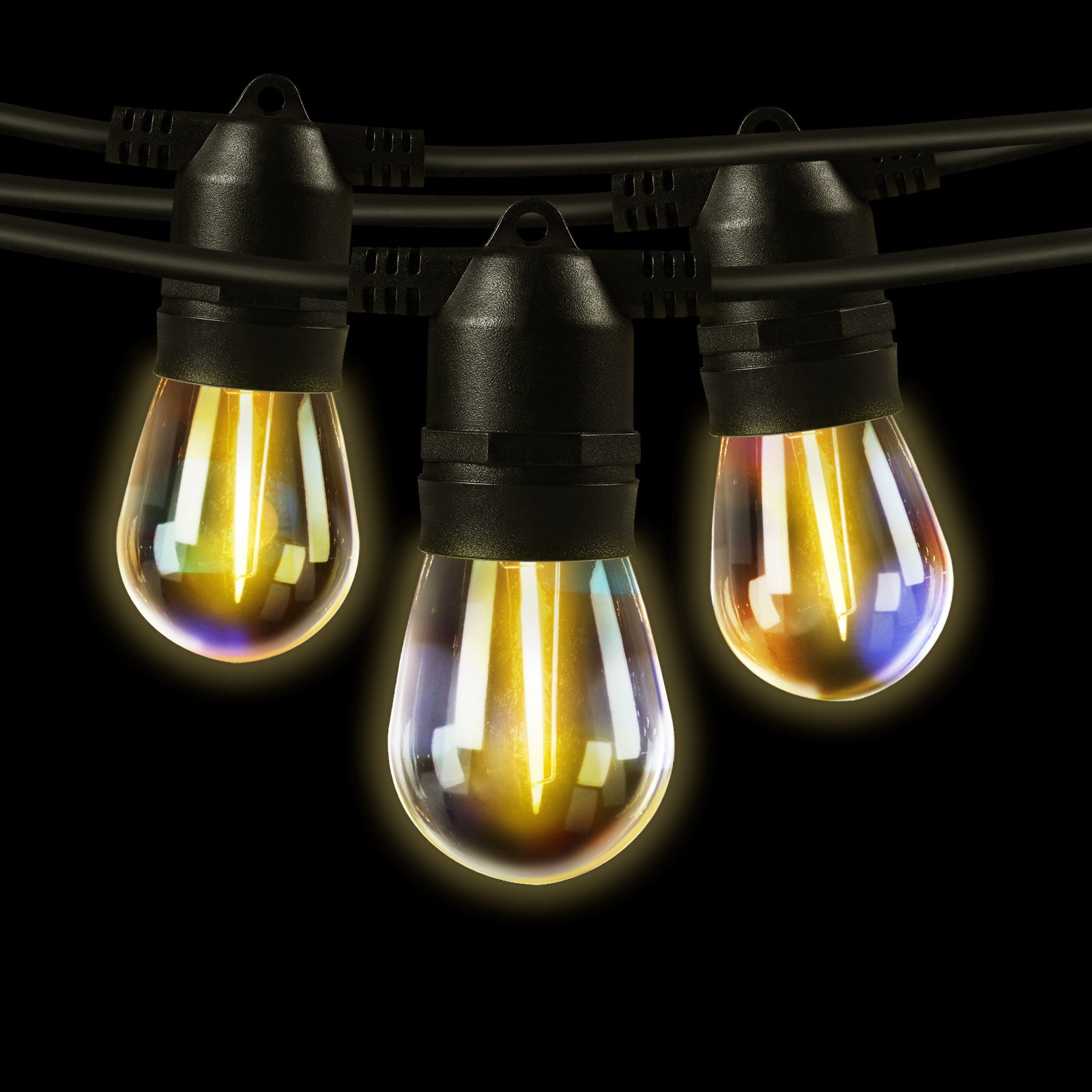 Mazam 68M LED Festoon Lights String Light Waterproof Wedding Party Outdoor - Sunyee