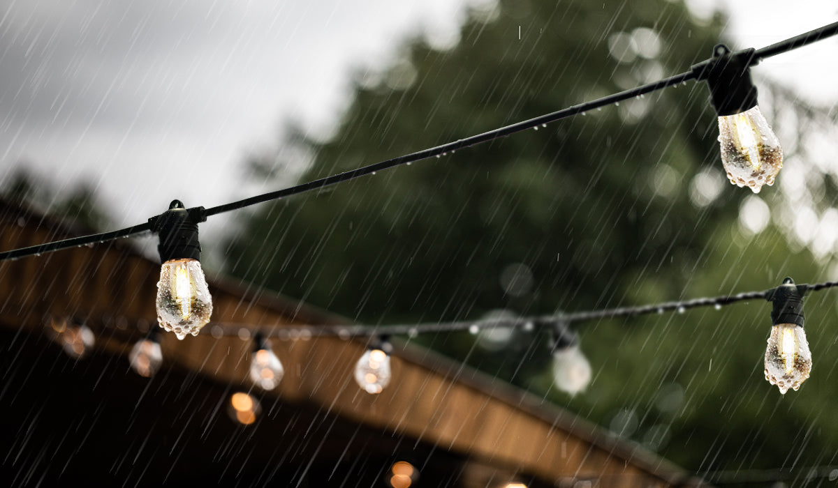 Mazam 100M LED Festoon String Lights Christmas Wedding Party Outdoor Waterproof - Sunyee