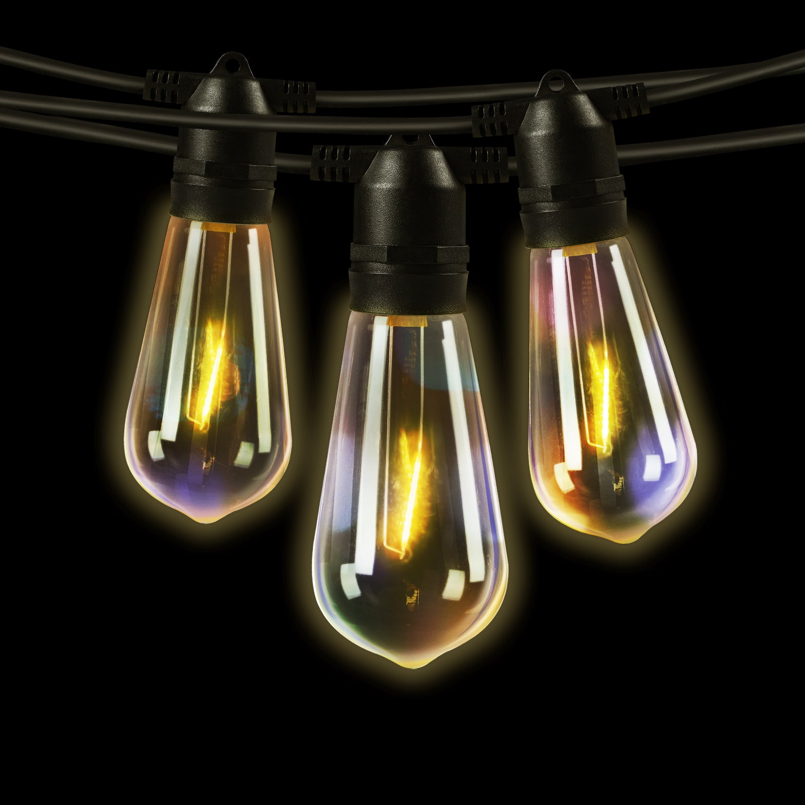 Mazam 41M LED Festoon Lights String Light Waterproof Outdoor Wedding Party - Sunyee