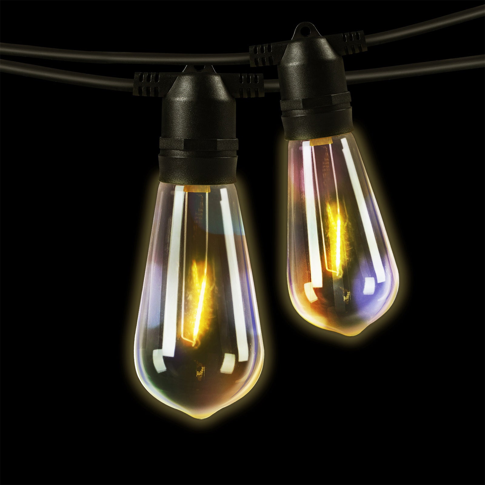 Mazam 50M LED Festoon Lights String Light Waterproof Outdoor Wedding Party - Sunyee