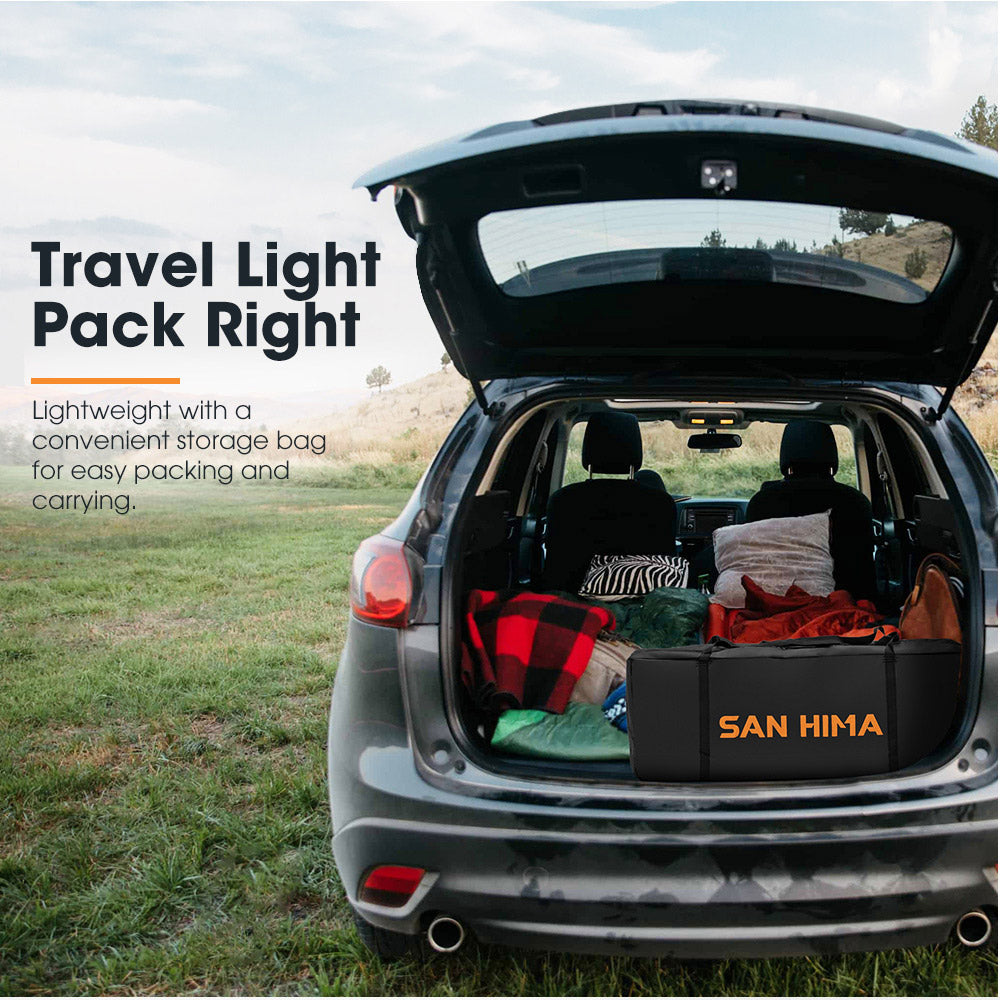 San Hima Portable Gazebo Screen House Waterproof 3m x 3m Zippered Outdoor Camping - Sunyee