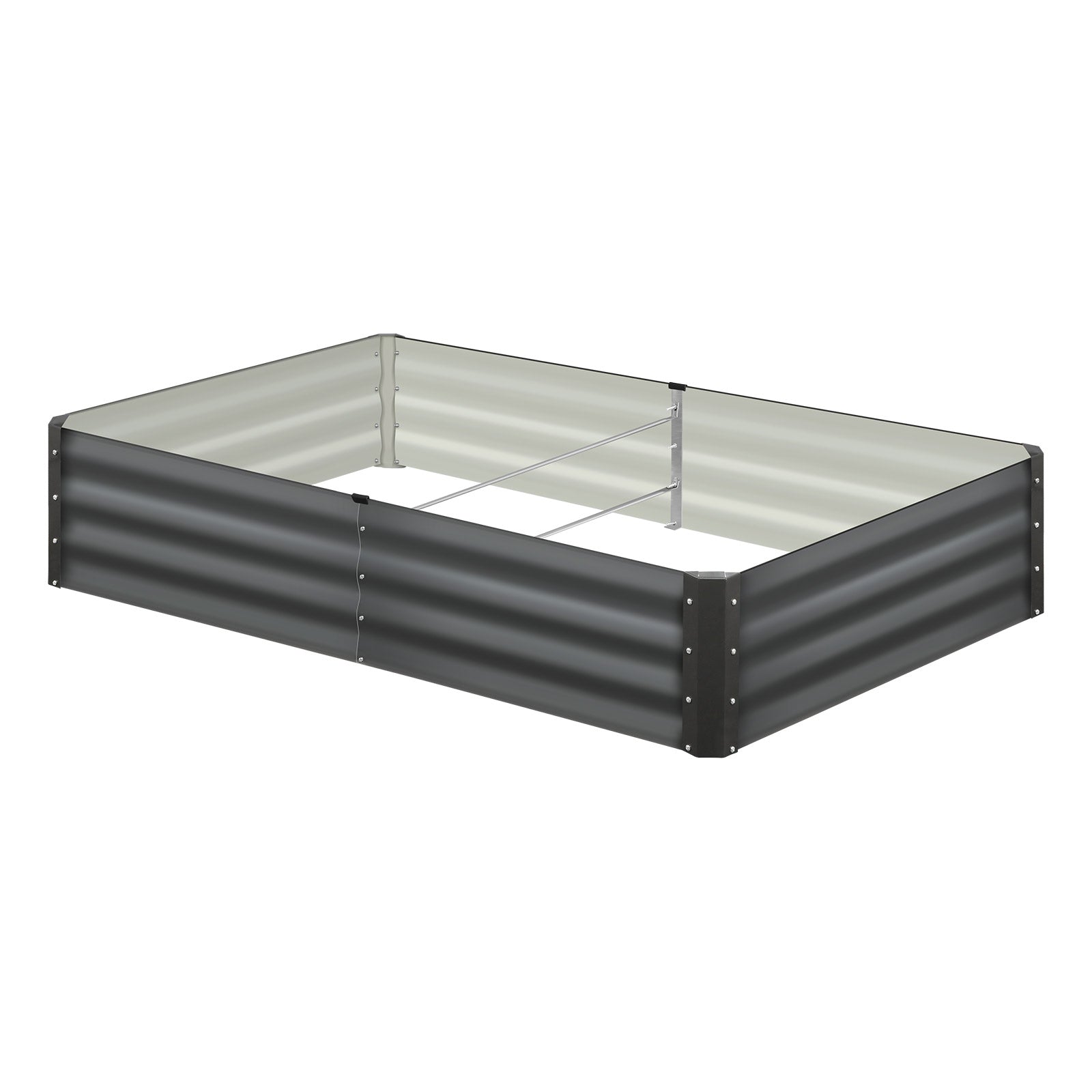 Livsip Garden Bed 9 Models x1 x2 Raised Planter Box Container Galvanised Steel - Sunyee