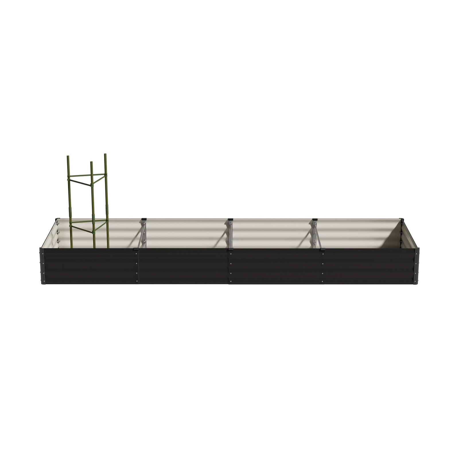 Livsip 4x Garden Bed 150x90x30cm Planter Stand Box Raised Container Galvanise - Sunyee