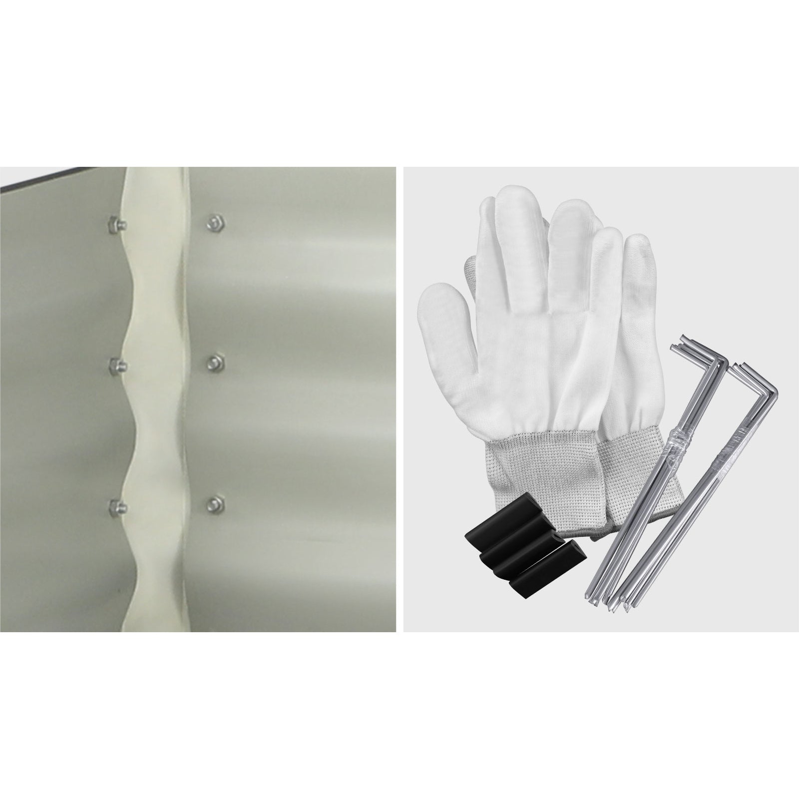 Livsip Garden Bed 9 Models x1 x2 Raised Planter Box Container Galvanised Steel - Sunyee