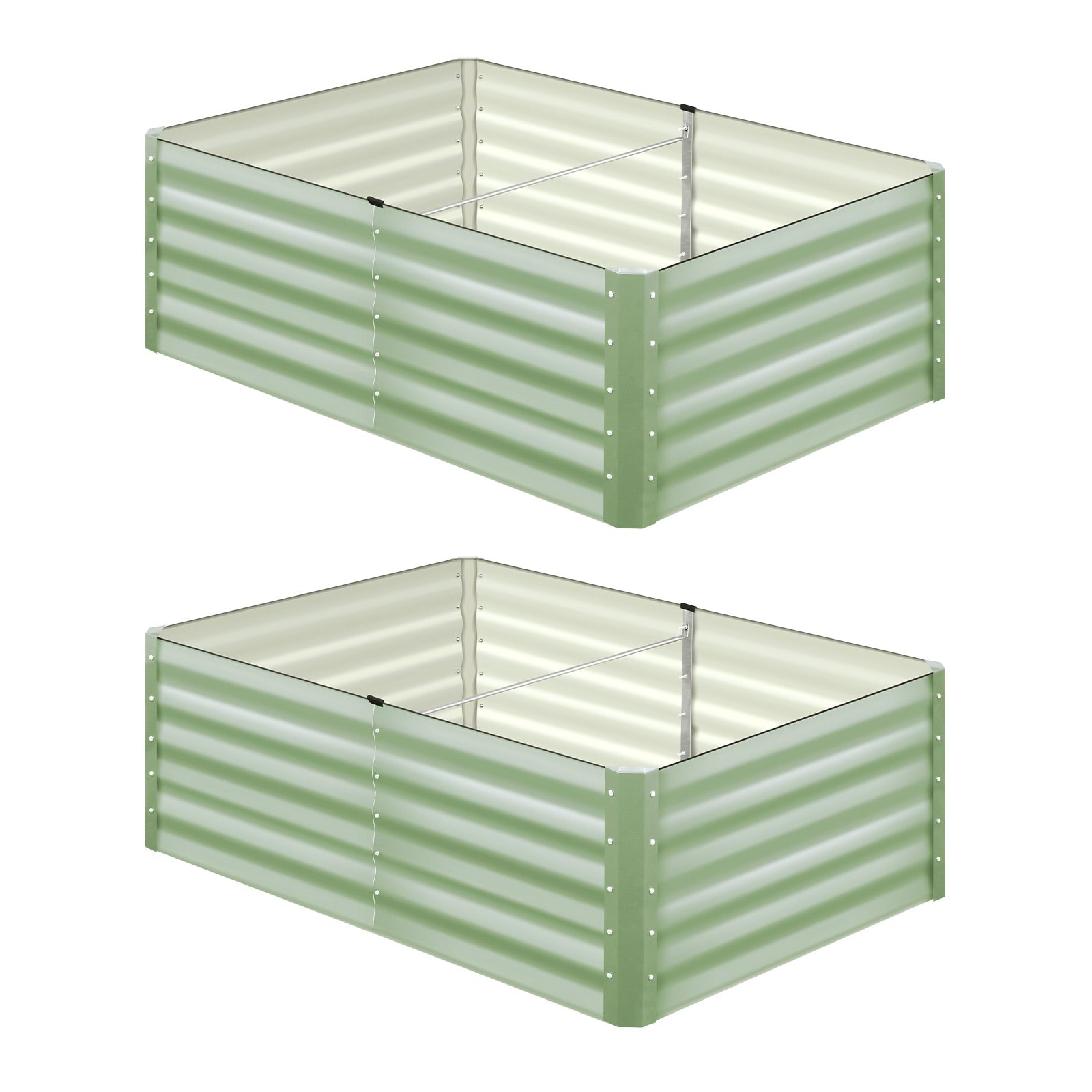 Livsip Garden Bed 320x80x45CM Raised Container Vegetable Planter Box Green - Sunyee