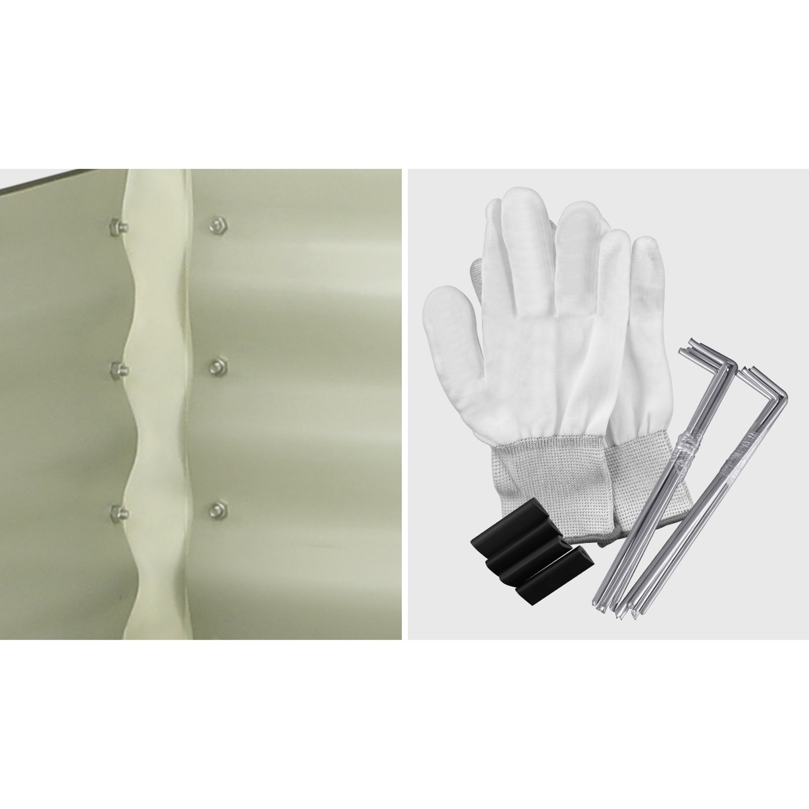 Livsip Garden Bed 240x80x73CM Raised Container Vegetable Planter Box Green - Sunyee