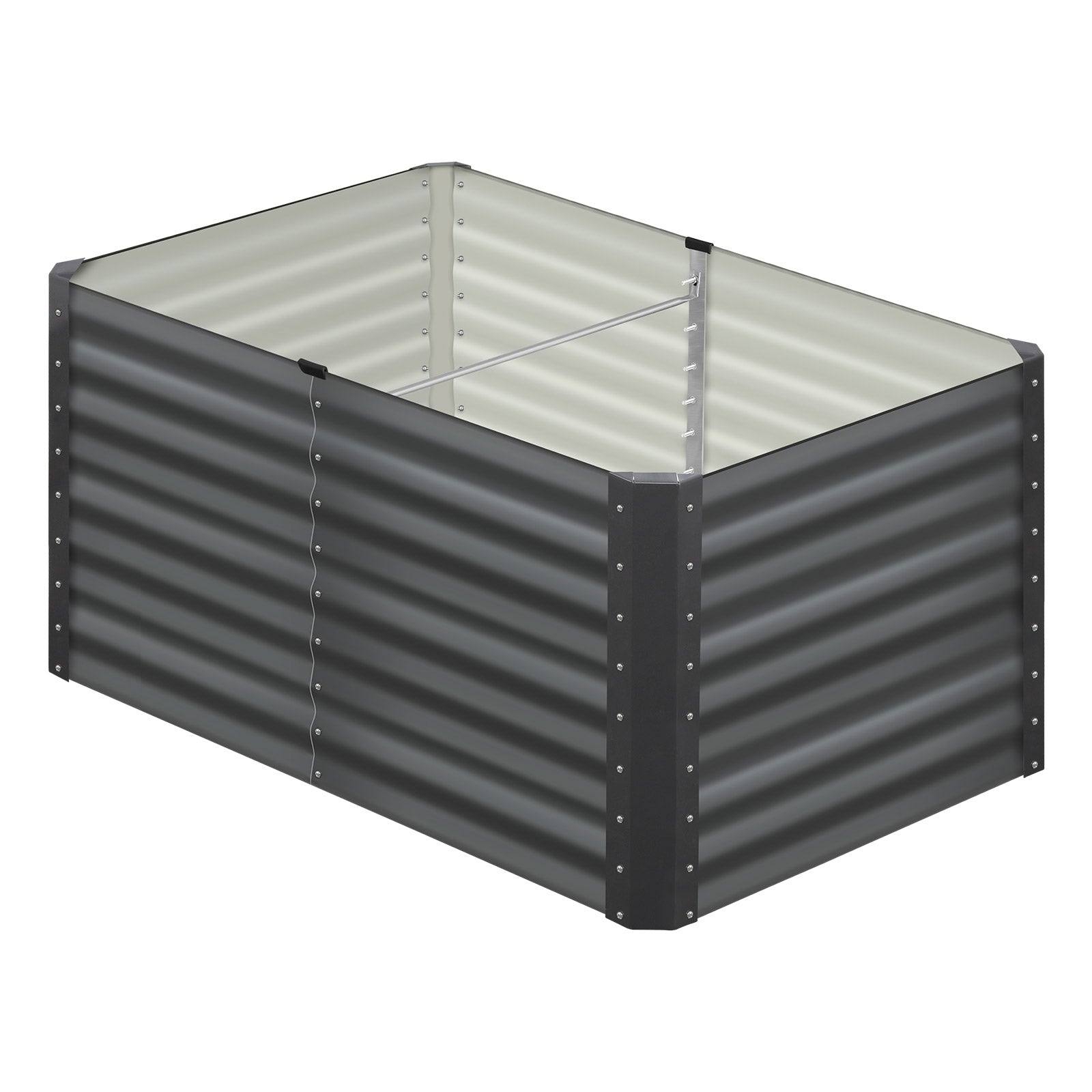 Livsip Garden Bed Kits Raised Vegetable Planter Galvanised Steel 240x80x73CM - Sunyee