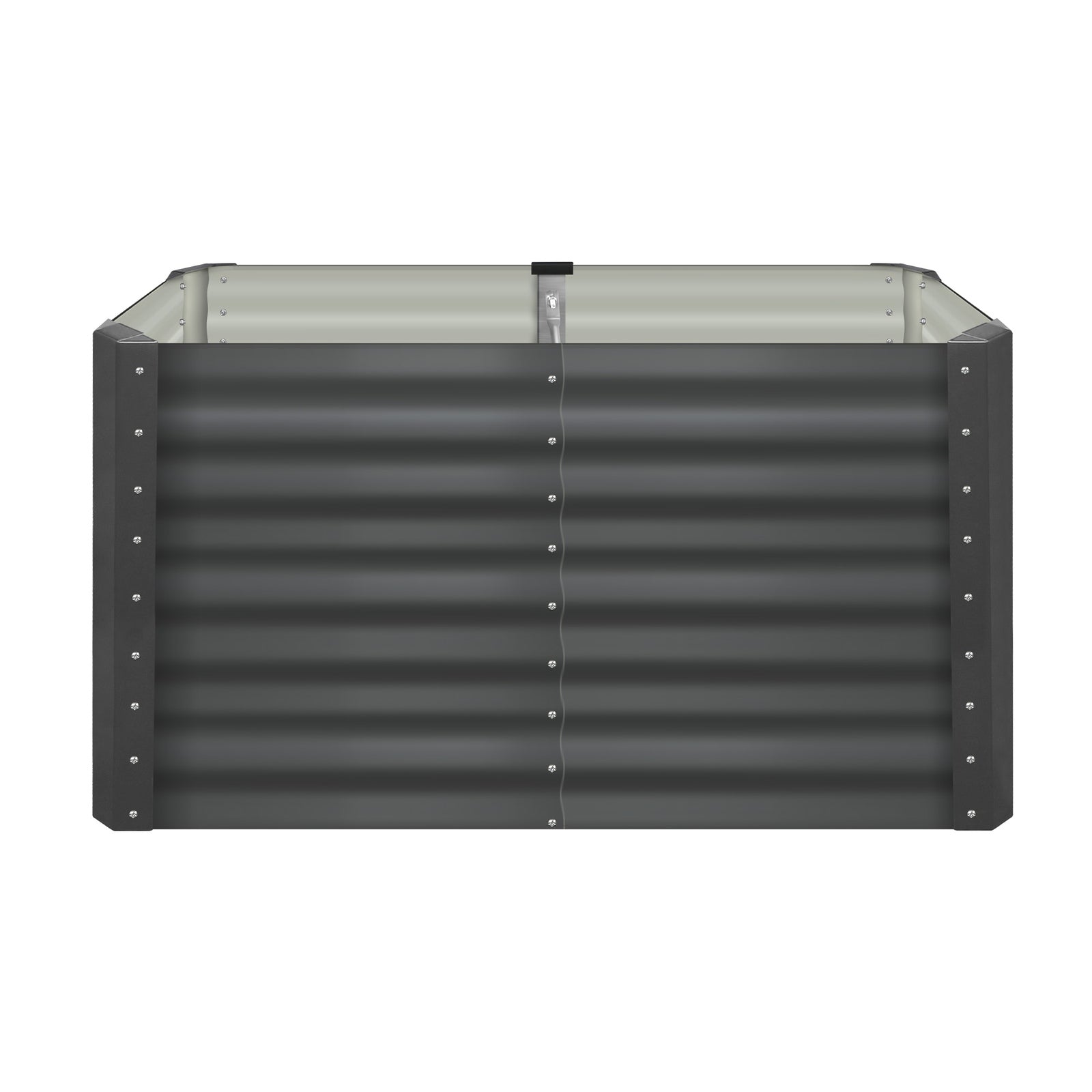 Livsip x2 Garden Bed Kits Raised Vegetable Planter Galvanised Steel 240x80x73CM - Sunyee