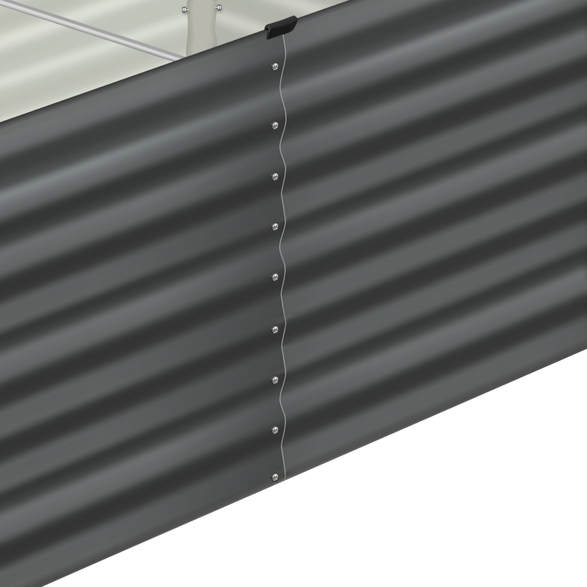 Livsip Raised Garden Bed Kit Instant Planter Galvanised Steel 320x80x73CM - Sunyee