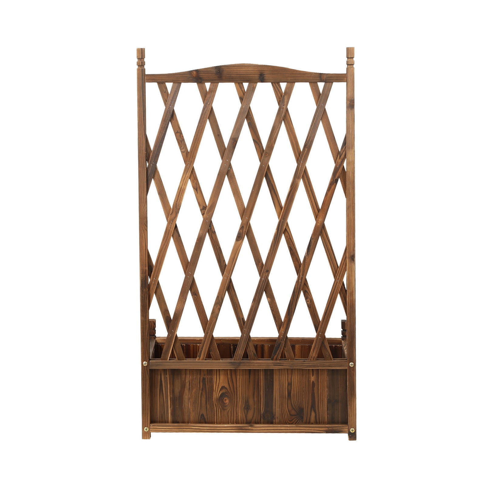 Livsip x2 Raised Garden Bed Wooden Planter Box Vegetables Outdoor 64x115cm - Sunyee