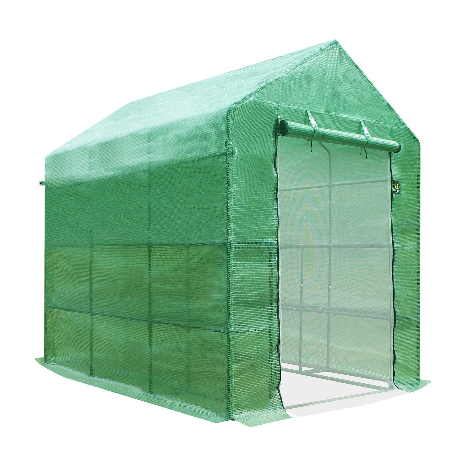 Livsip Greenhouse Walk in Tunnel Green House Garden Shed Storage Plant 2.1X1.4M - Sunyee