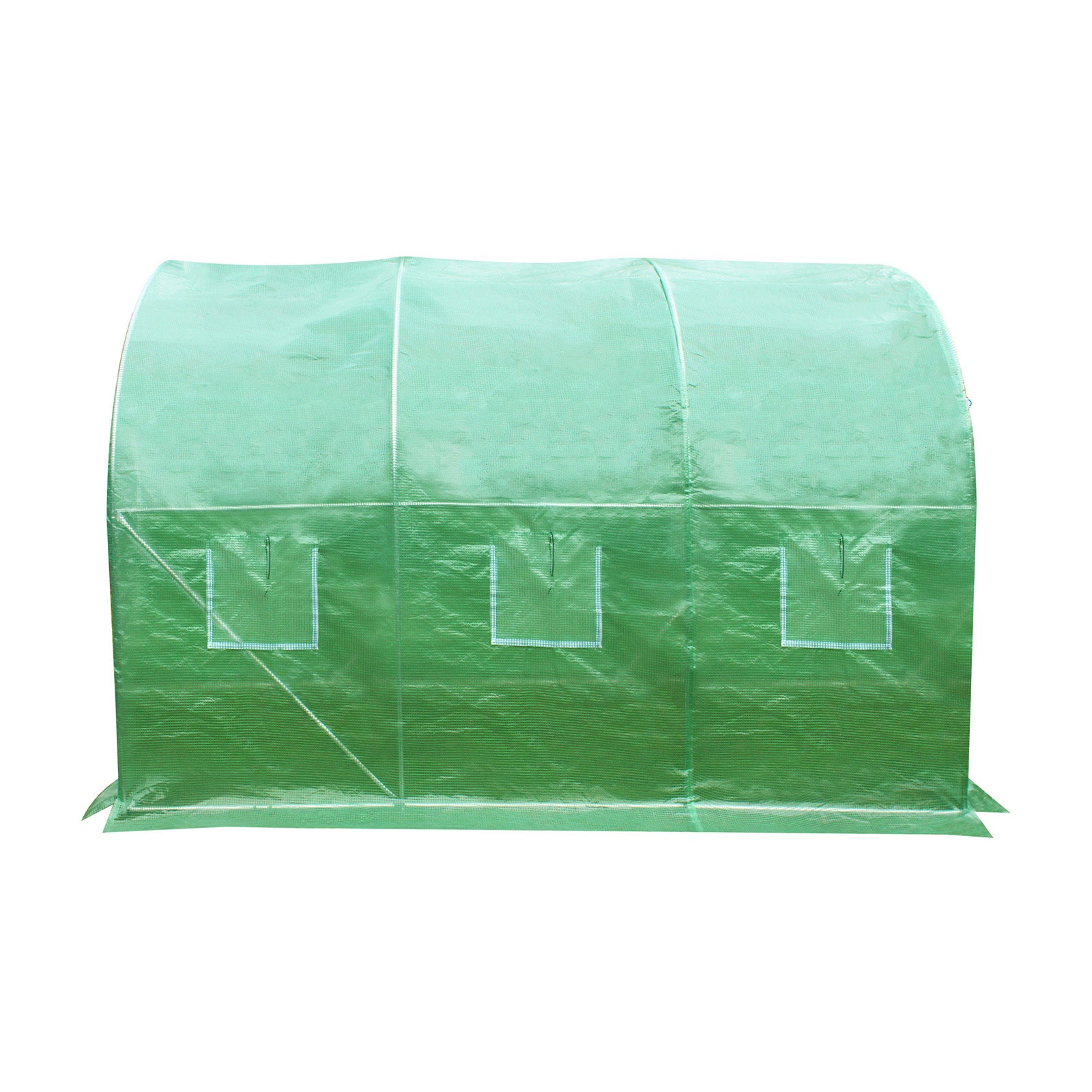 Livsip Greenhouse Walk in Garden Shed Green House 3X2X2M Plant Storage Lawn - Sunyee