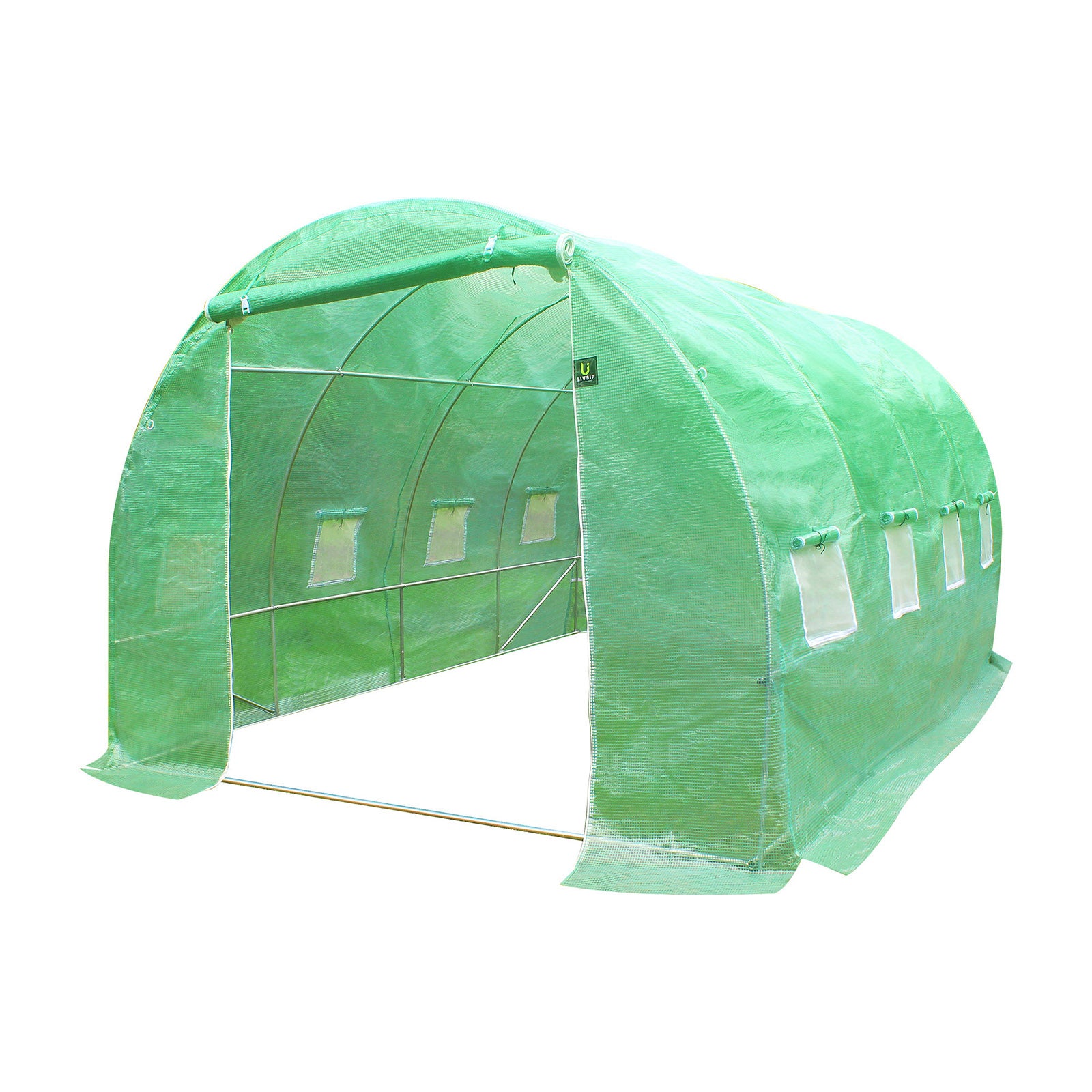 Livsip Greenhouse 4X3X2M Garden Shed Tunnel Green House Walk in Storage Plant - Sunyee