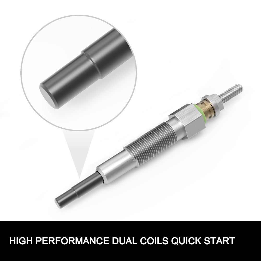 4x Glow Plugs Fit Ford Courier PG PH PD PE 2.5L Mazda Wl Wlt Turbo Diesel 96-06 - Sunyee