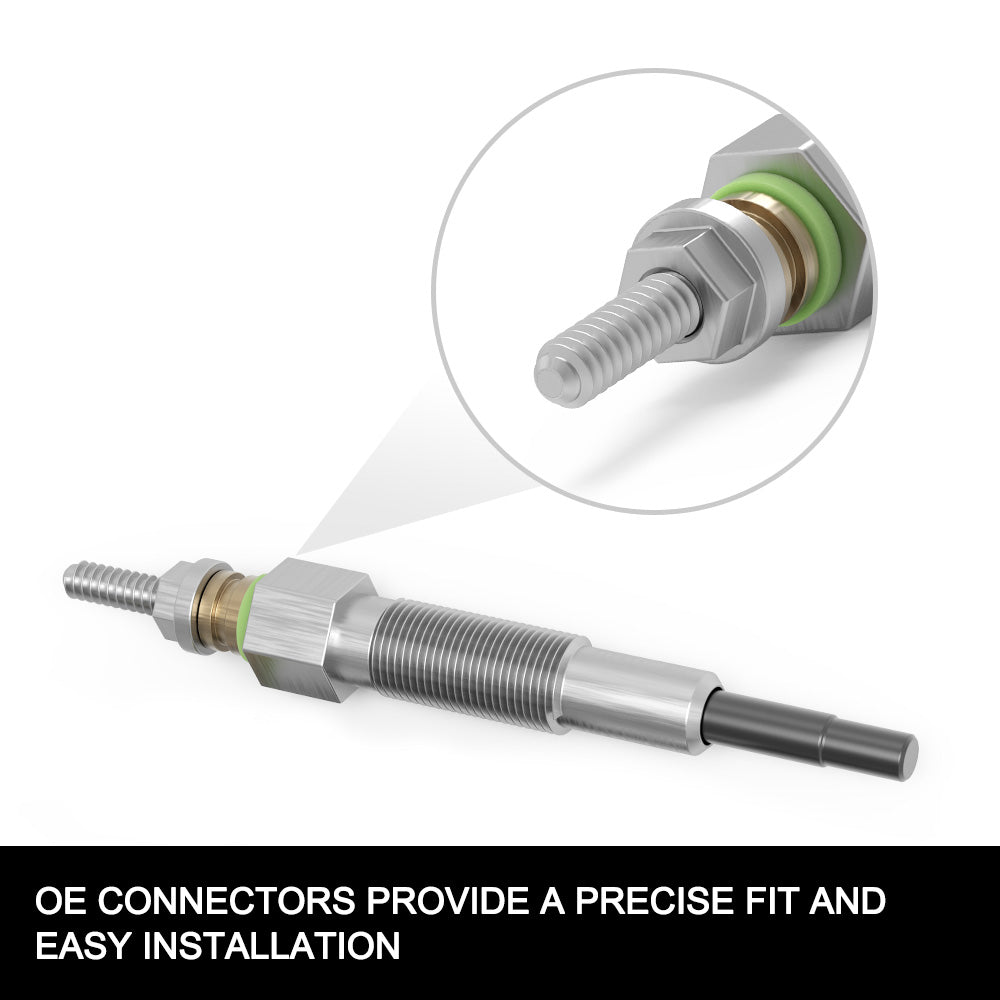 4x Glow Plugs Fit Ford Courier PG PH PD PE 2.5L Mazda Wl Wlt Turbo Diesel 96-06 - Sunyee