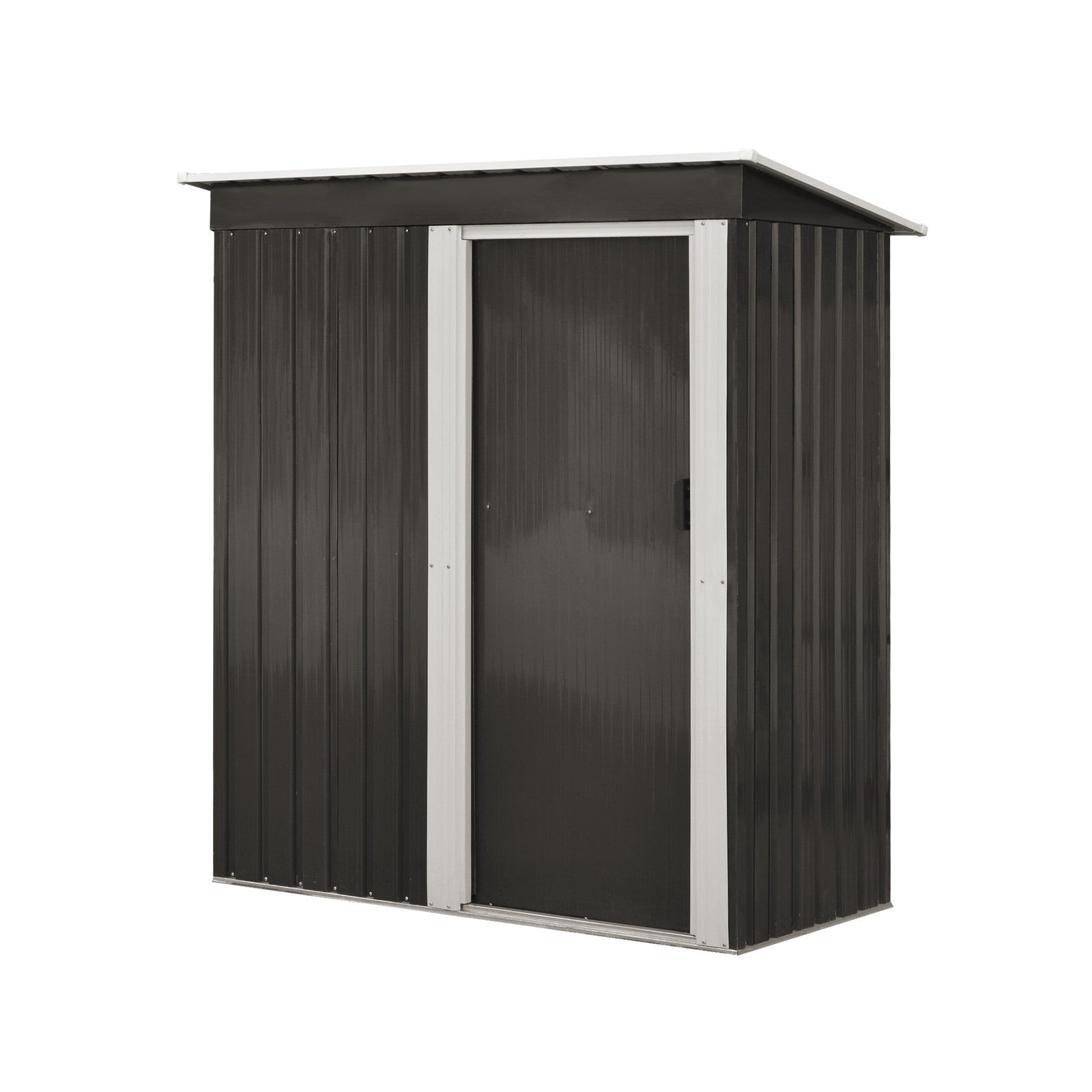 Livsip Garden Shed Outdoor Storage Sheds 1.62x0.86M Workshop Cabin Metal House - Sunyee