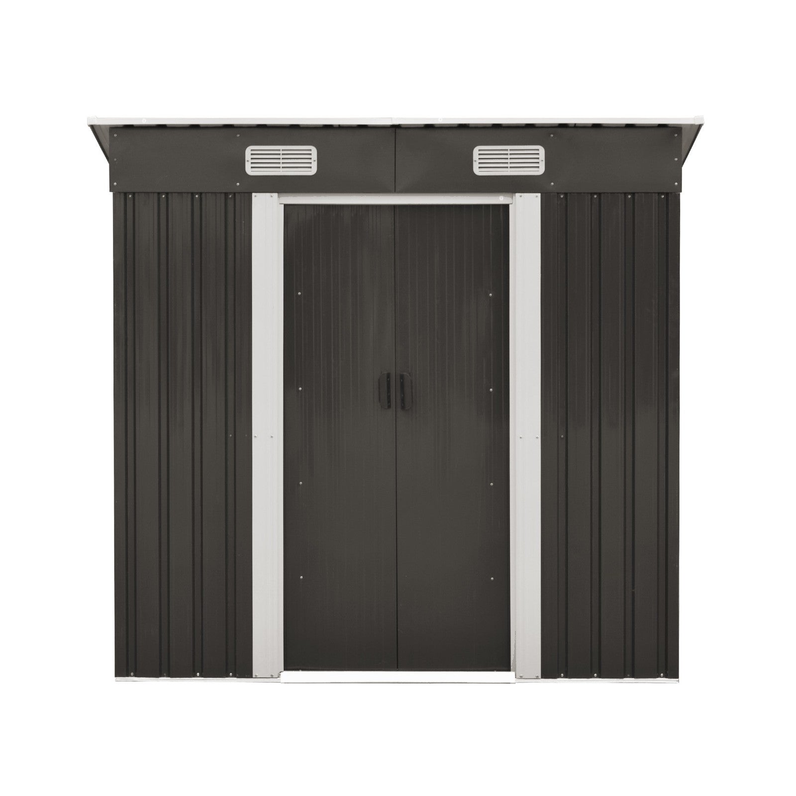 Livsip Garden Shed Outdoor Storage Sheds 1.94x1.21M Workshop Cabin Metal House - Sunyee