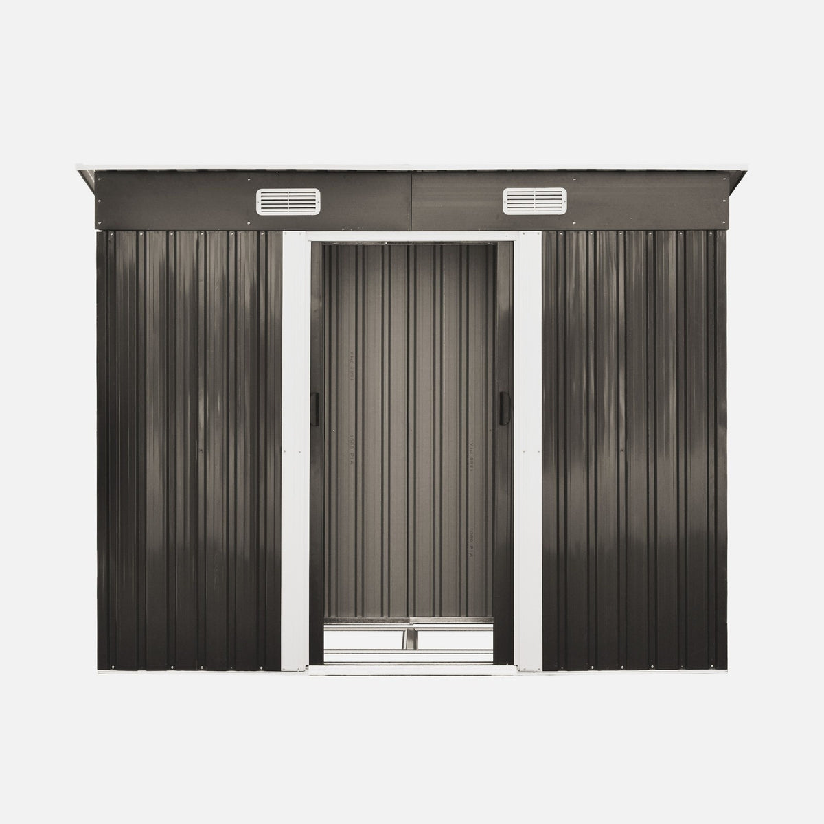 Livsip Garden Shed Outdoor Storage Sheds 2.38x1.31M Workshop Cabin Metal Base - Sunyee