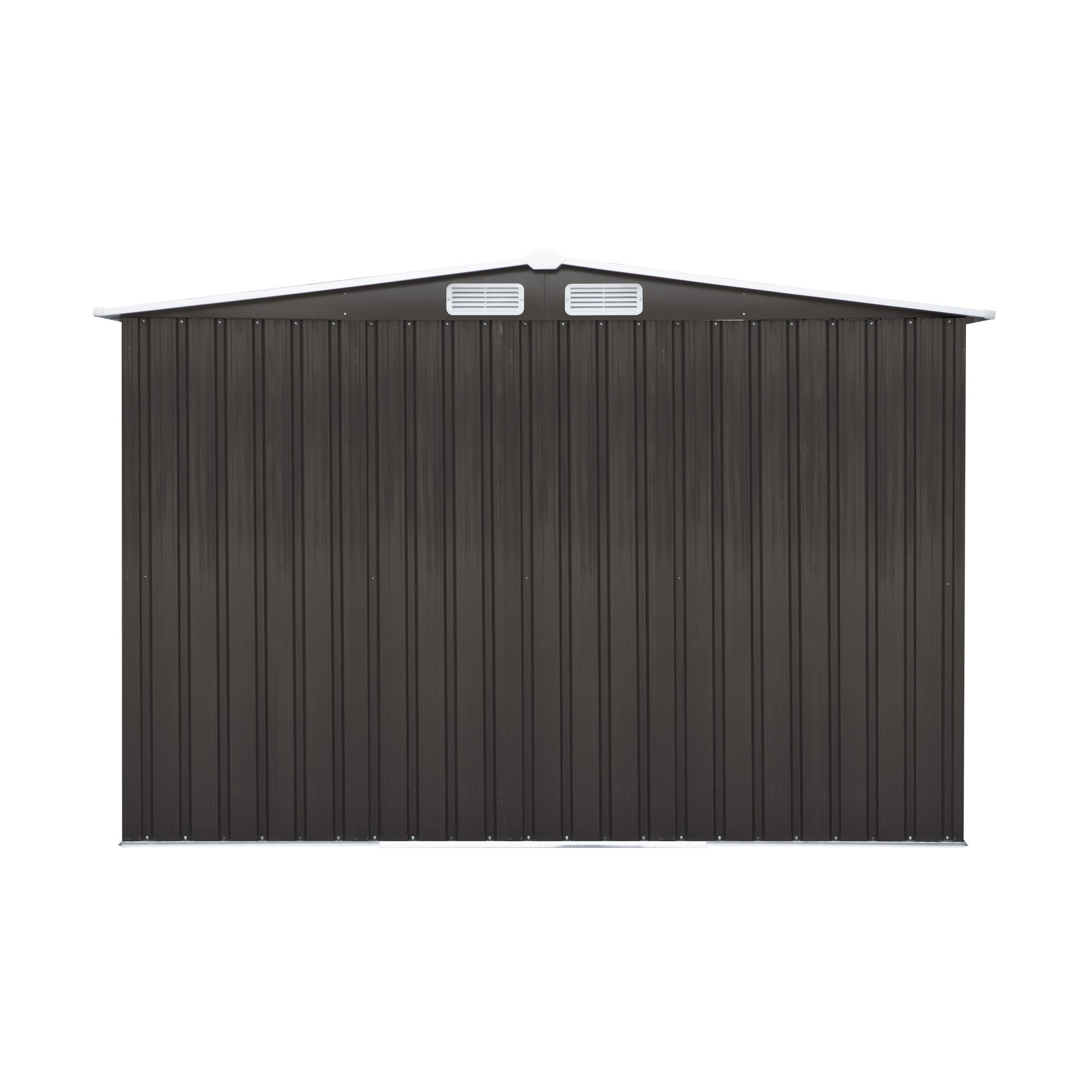 Livsip Garden Shed Outdoor Storage Sheds 2.57x2.05M Workshop Cabin Metal Base - Sunyee