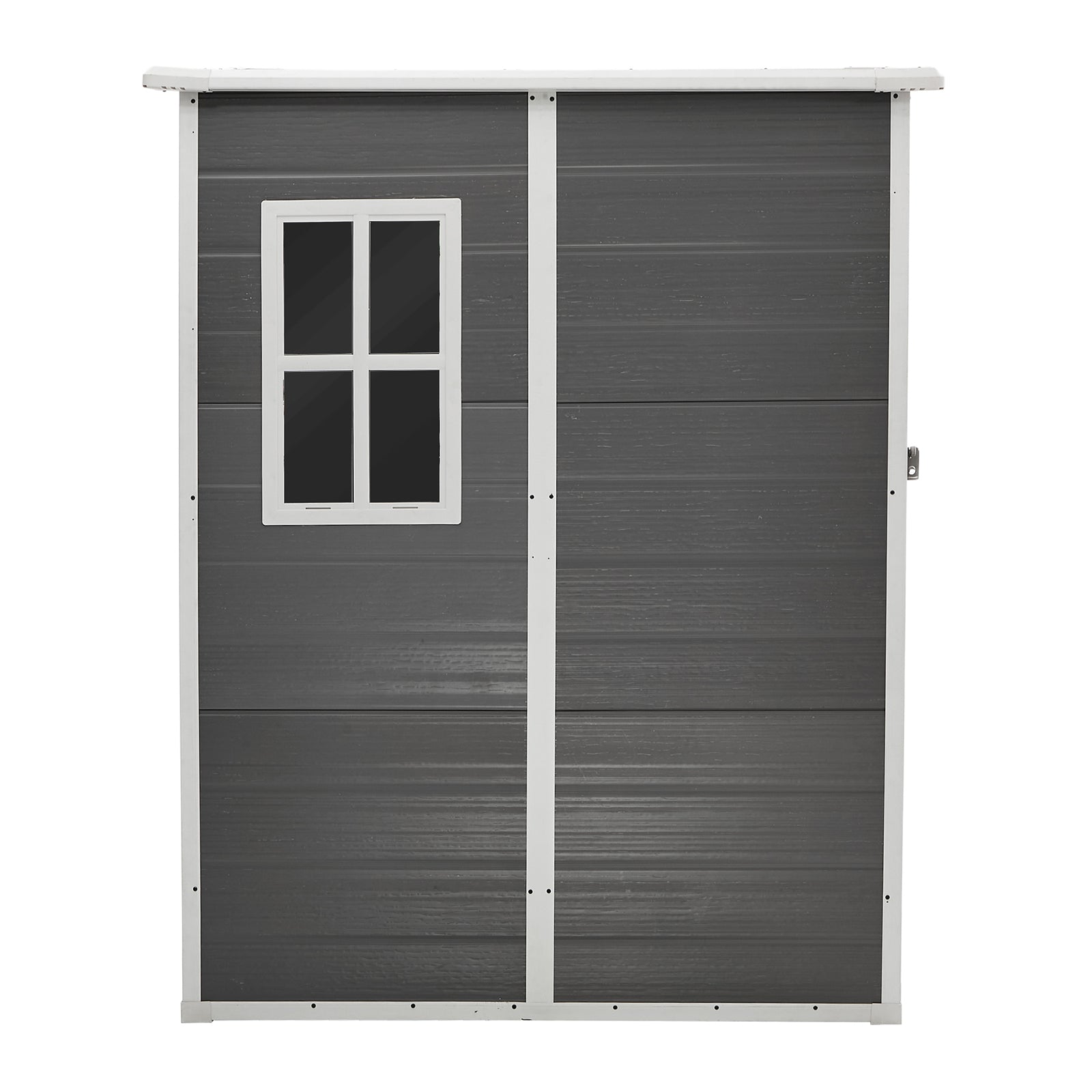 Livsip Garden Shed Outdoor Storage 1.52x1M Workshop Tool House Shelter Grey - Sunyee