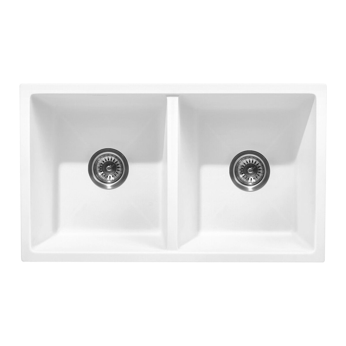 Welba Kitchen Sink Basin Stone Sink Bathroom Laundry Single Double Bowl - Sunyee