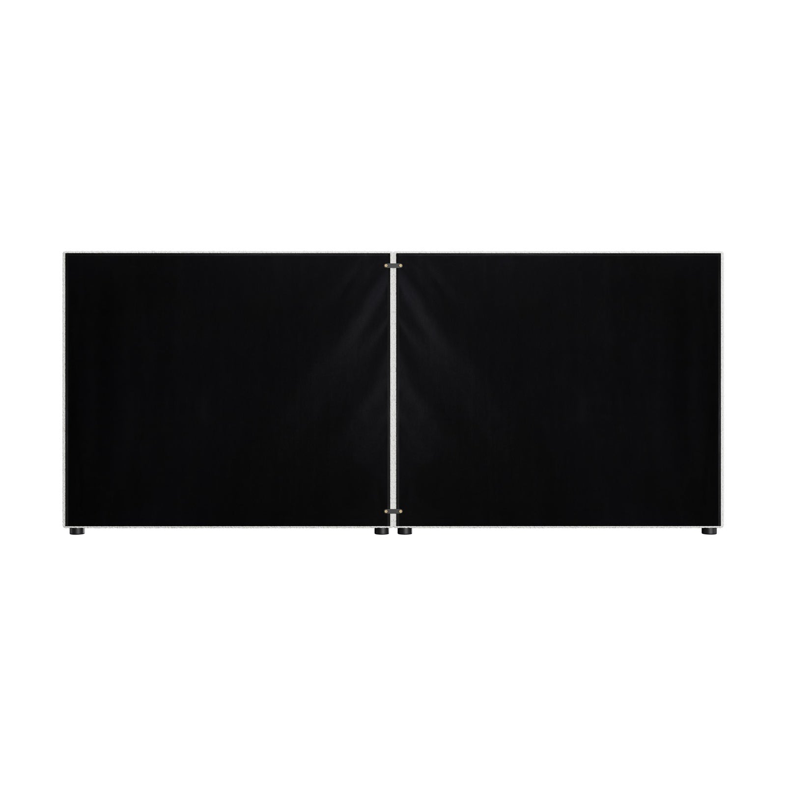 Oikiture Bed Frame Headboard Double Queen King Size Head Bedhead White Boucle - Sunyee