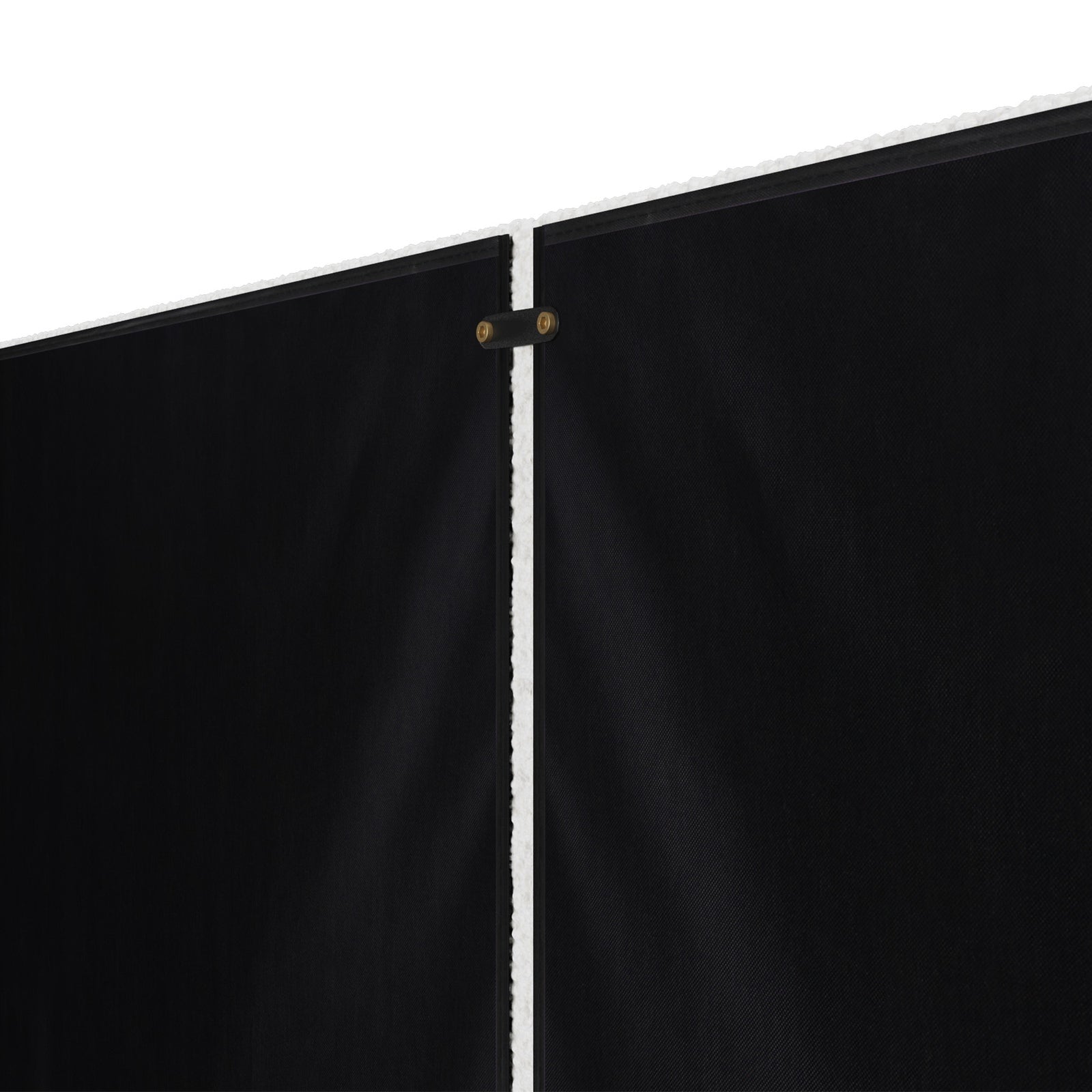 Oikiture Bed Frame Headboard Double Queen King Size Head Bedhead White Boucle - Sunyee