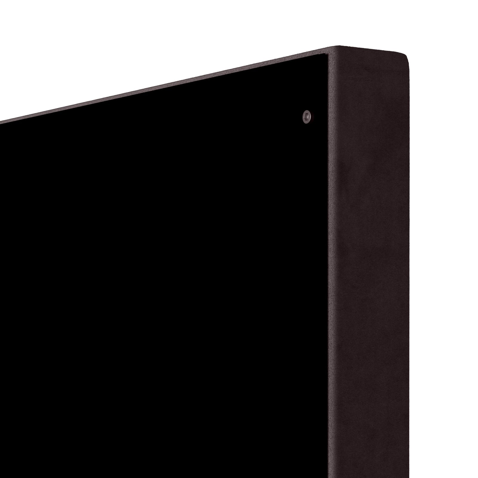 Oikiture Bed Frame Headboard King Single Size Head Bedhead Brown Velvet - Sunyee