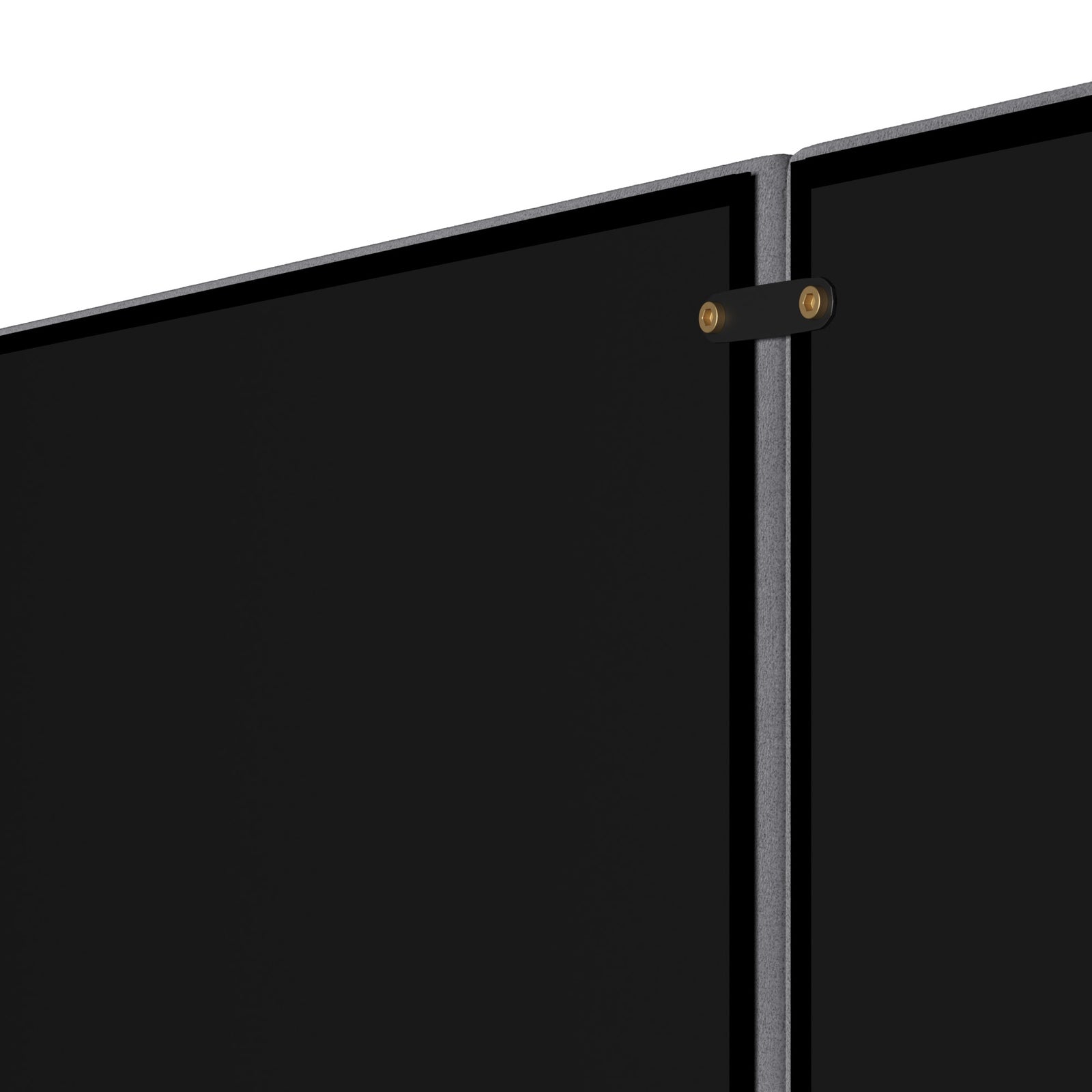 Oikiture Bed Frame Headboard Double Queen King Size Head Bedhead Brown Velvet - Sunyee