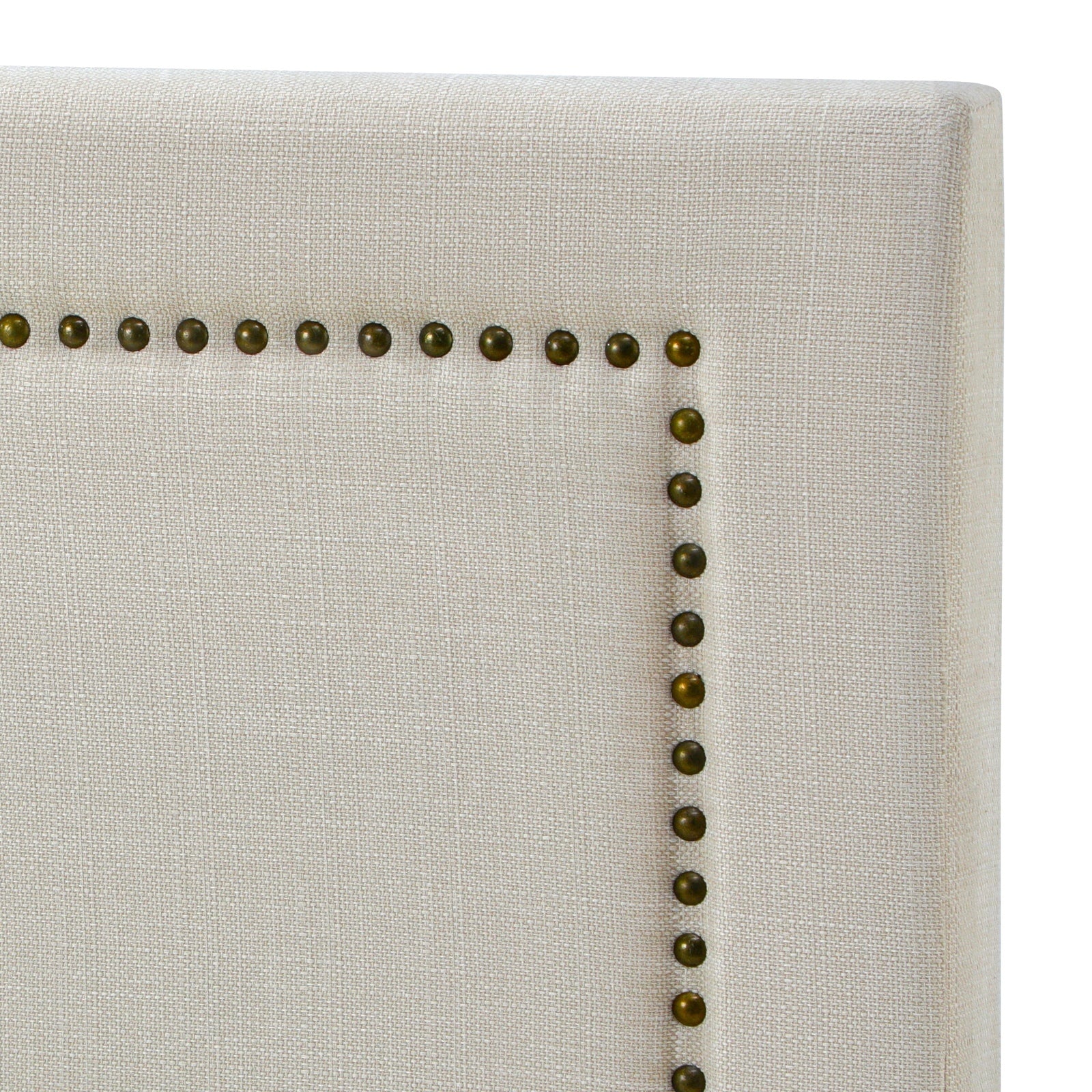 Oikiture Queen Double King Single Bed Headboard Bedhead Bedroom Furniture Beige - Sunyee