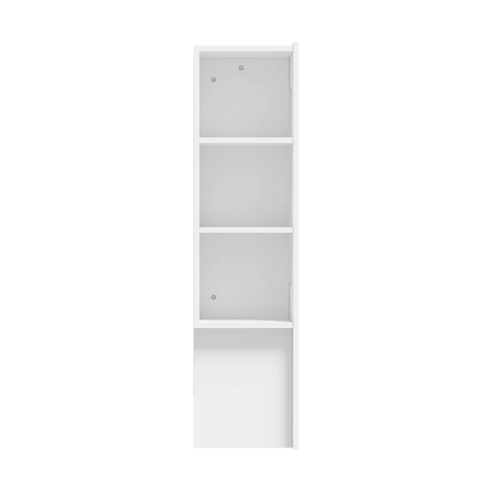 Oikiture Headboard Bed Head King Size Bedhead with Storage Shelves White - Sunyee