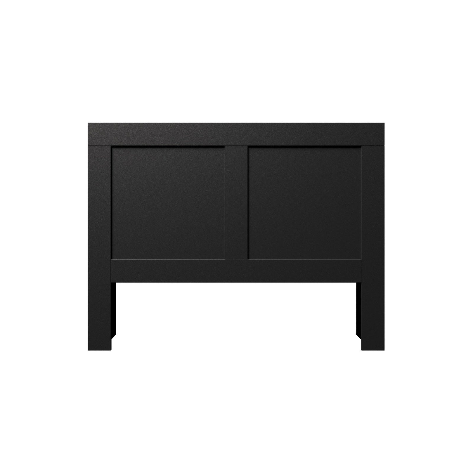 Oikiture Headboard Bed Head Queen Size Bedhead with Storage Shelves Black - Sunyee