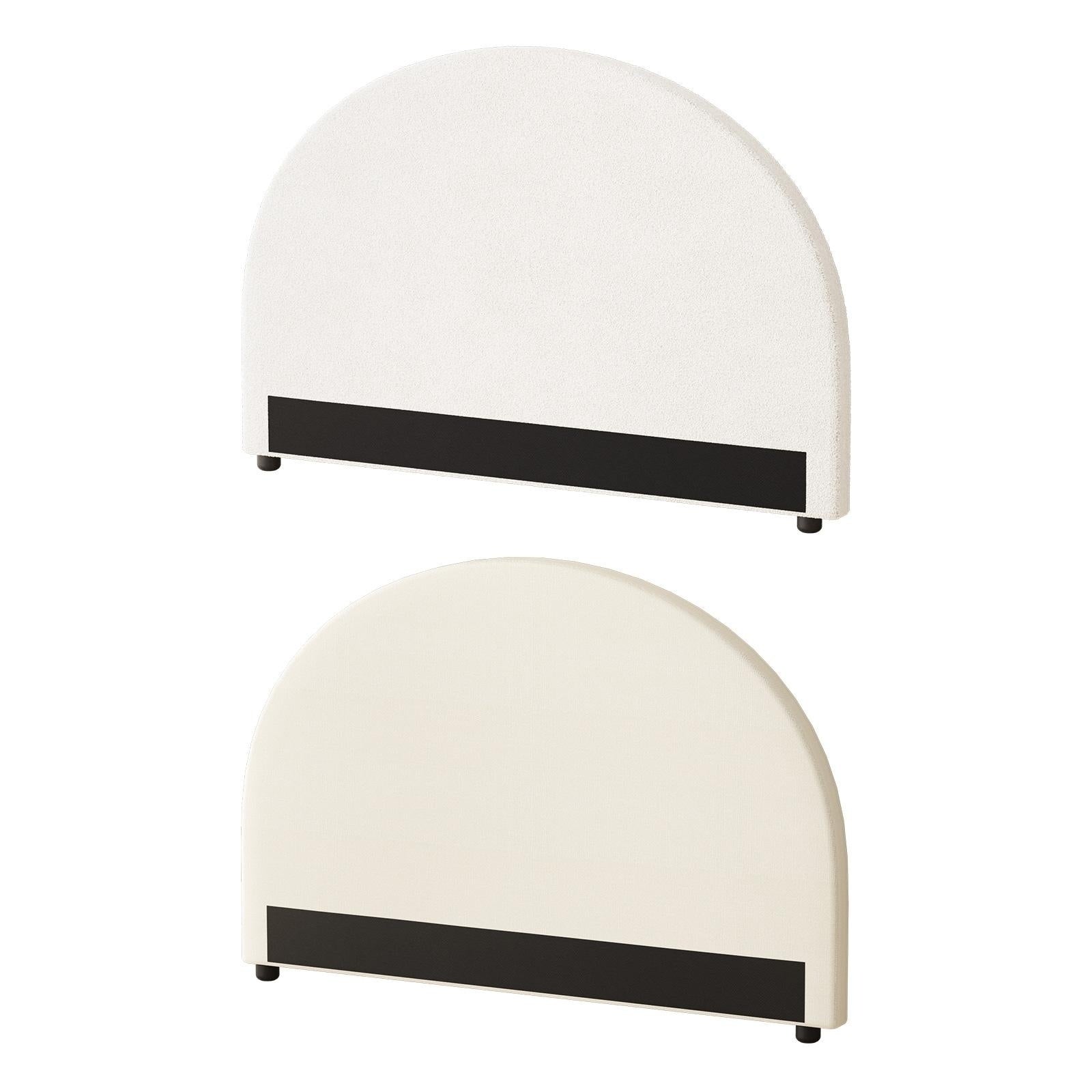 Oikiture Headboard Queen Double King Single Size Bed Head Bedhead Boucle Fabric - Sunyee