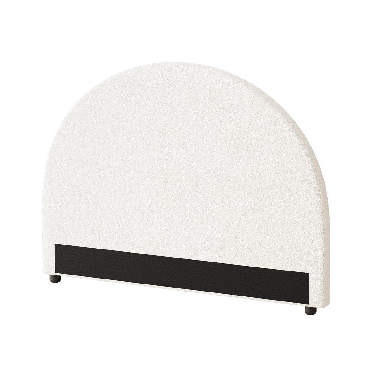 Oikiture Headboard Queen Double King Single Size Bed Head Bedhead Boucle Fabric