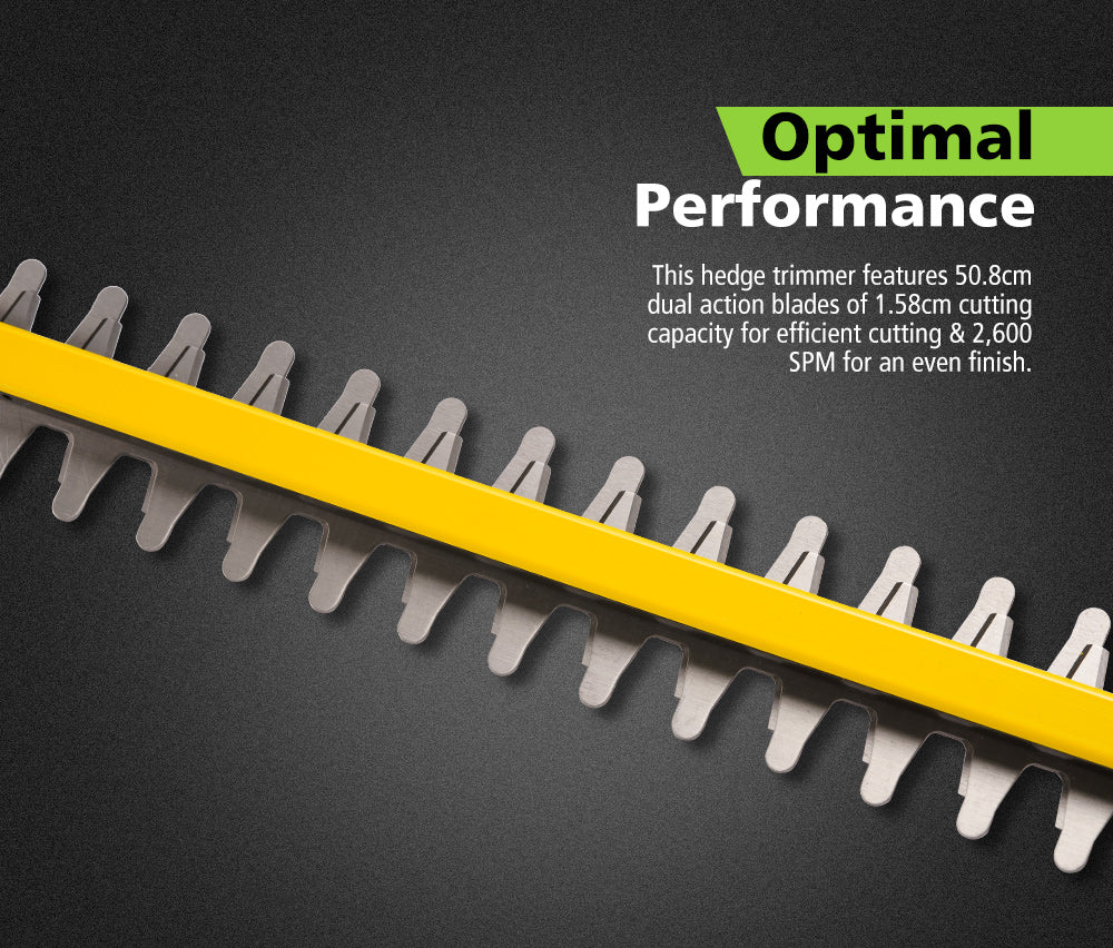 JOYO 20V Cordless Hedge Trimmer Lithium-Ion Electric Garden Tool - Sunyee