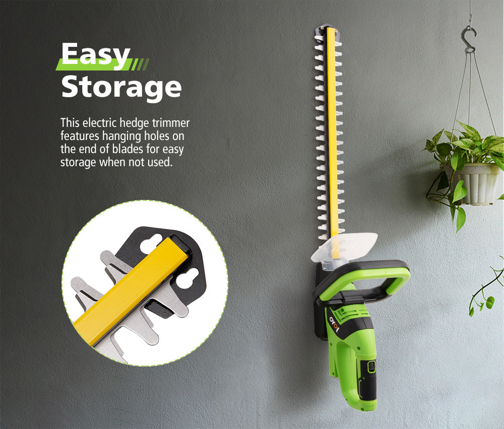 JOYO 20V Cordless Hedge Trimmer Lithium-Ion Electric Garden Tool - Sunyee