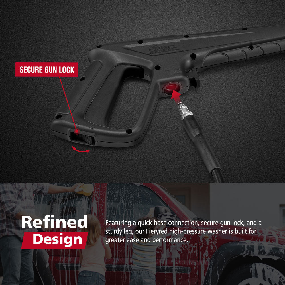 Fieryred 2700W Peak High Pressure Washer Cleaner Electric Water Gurney Pump - Sunyee