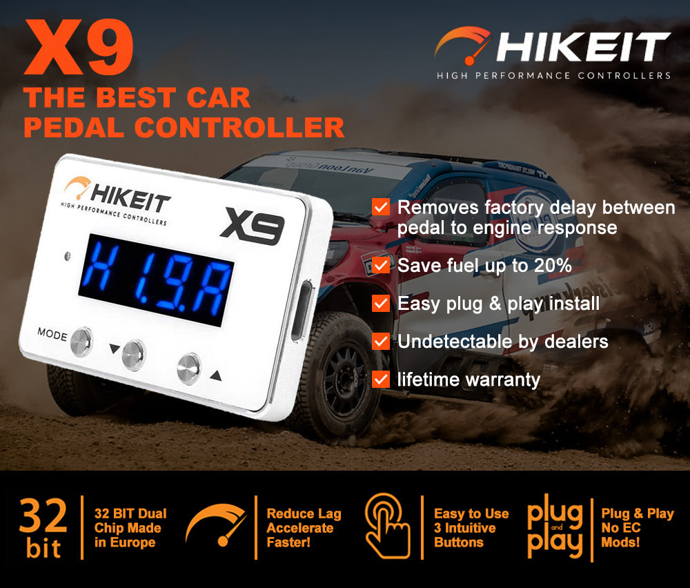 HIKEIT-X9 Ford Ranger Raptor PX3 Mk111 2018 - 2019 Throttle Controller - Sunyee