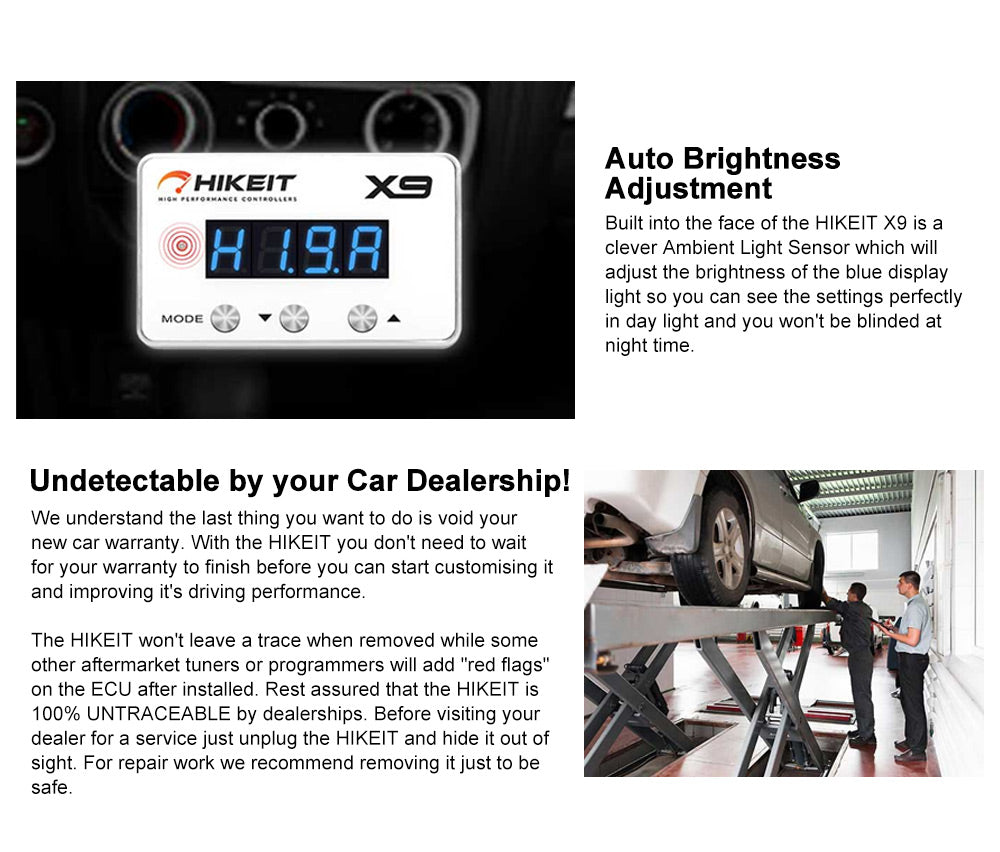 HIKEIT-X9 Mazda BT-50 2012 - ON Electronic Throttle Controller - Sunyee